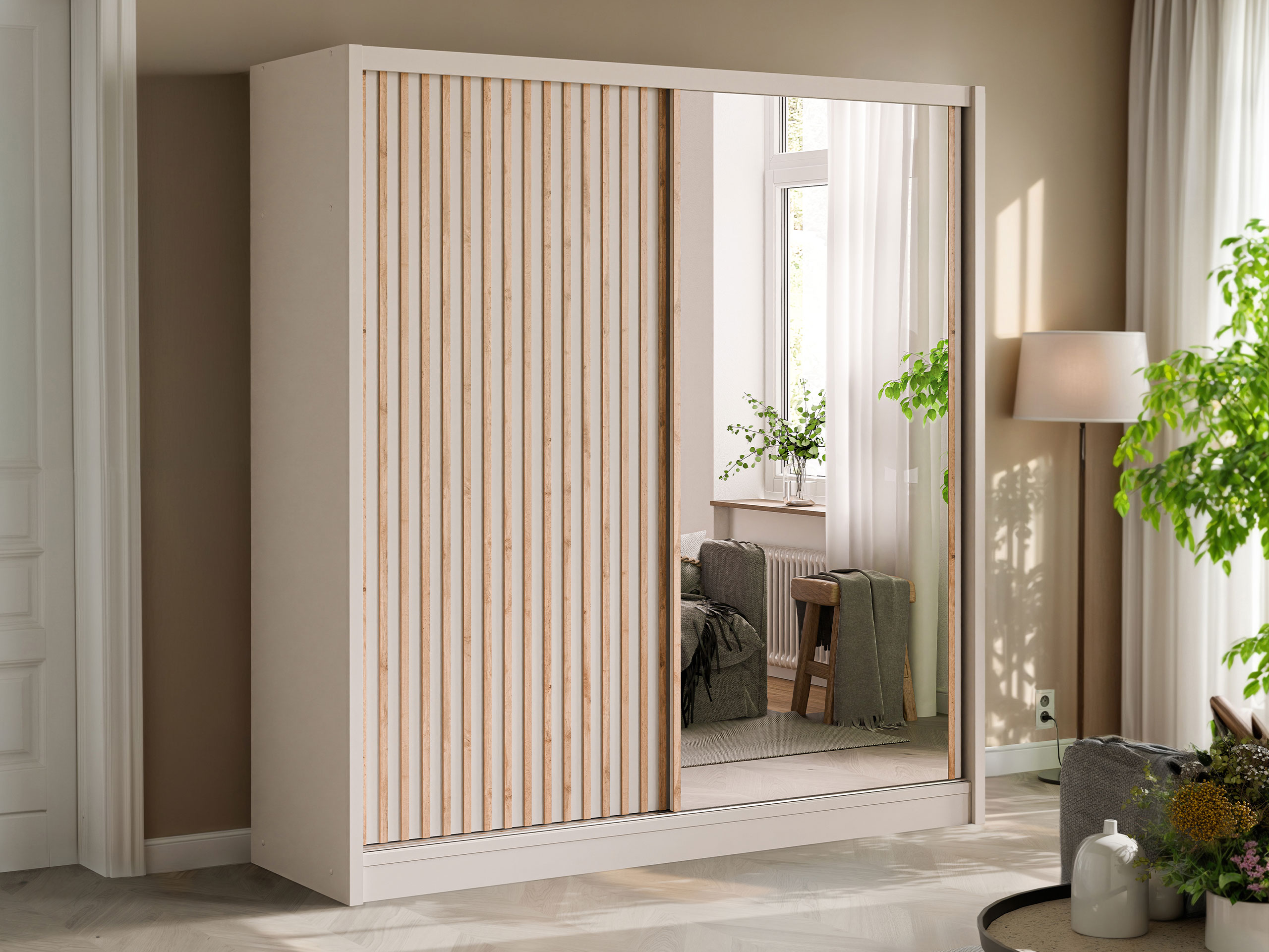 Vaatekaappi Gemes (Kashmir + Wotan tammi)