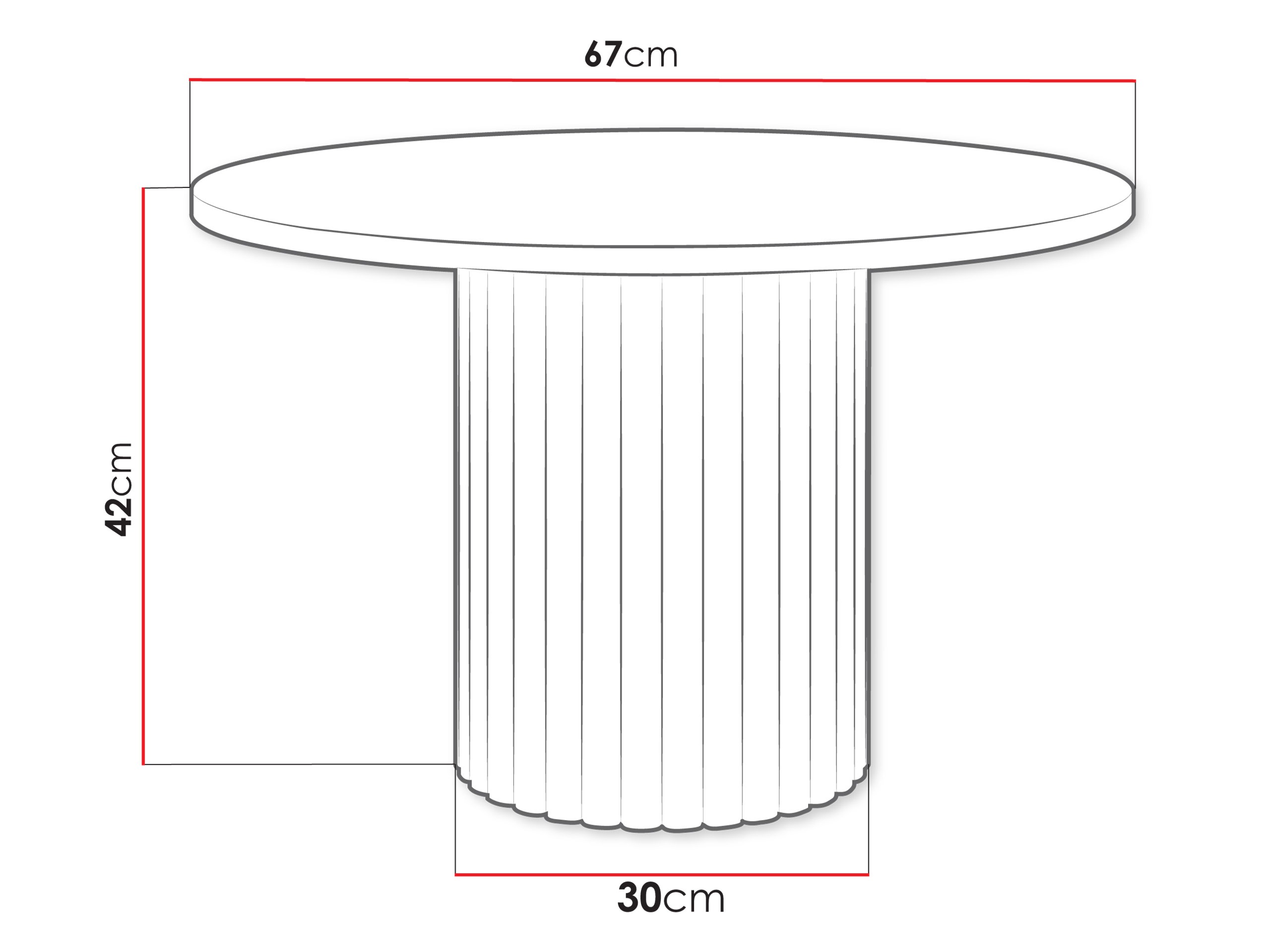 Sohvapöytä Dearborn 107 (Kashmir)