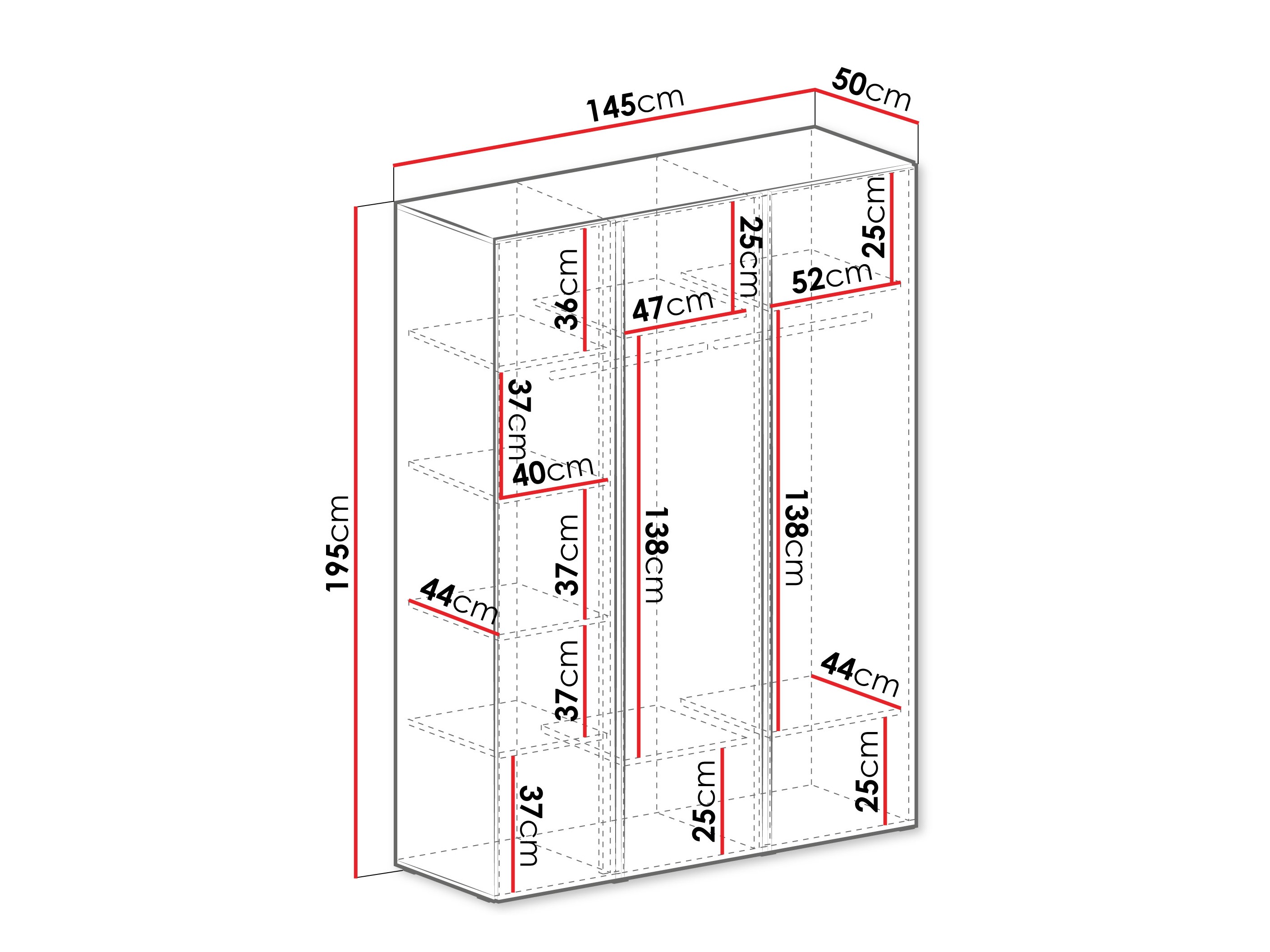Vaatekaappi Fiosono 100 (Beige + Vaalea tammi)