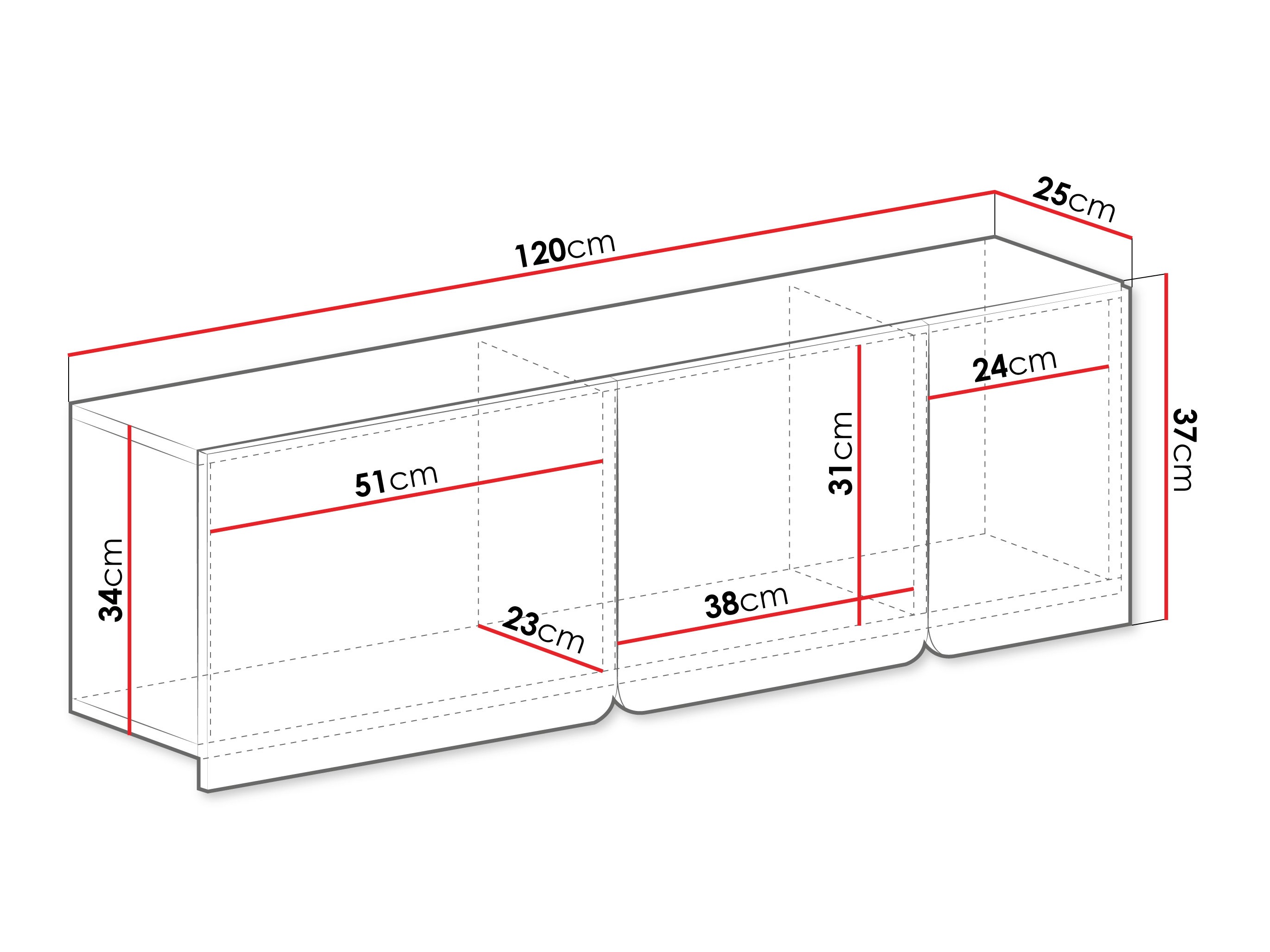 Seinäkaappi Fiosono 111 (Pölyinen vihreä + Tammi)