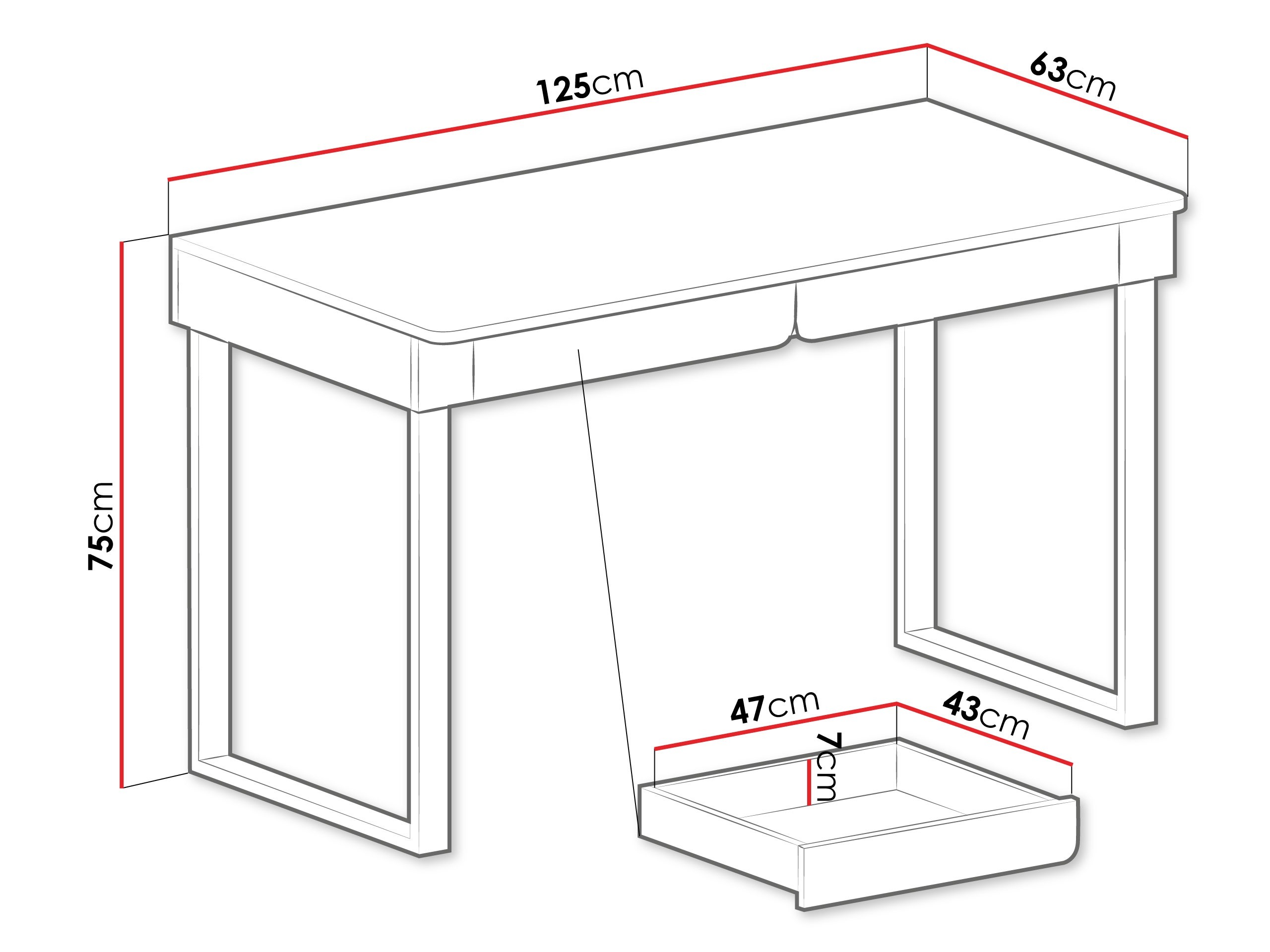 Työpöytä Fiosono 109 (Pölyinen vihreä + Tammi)