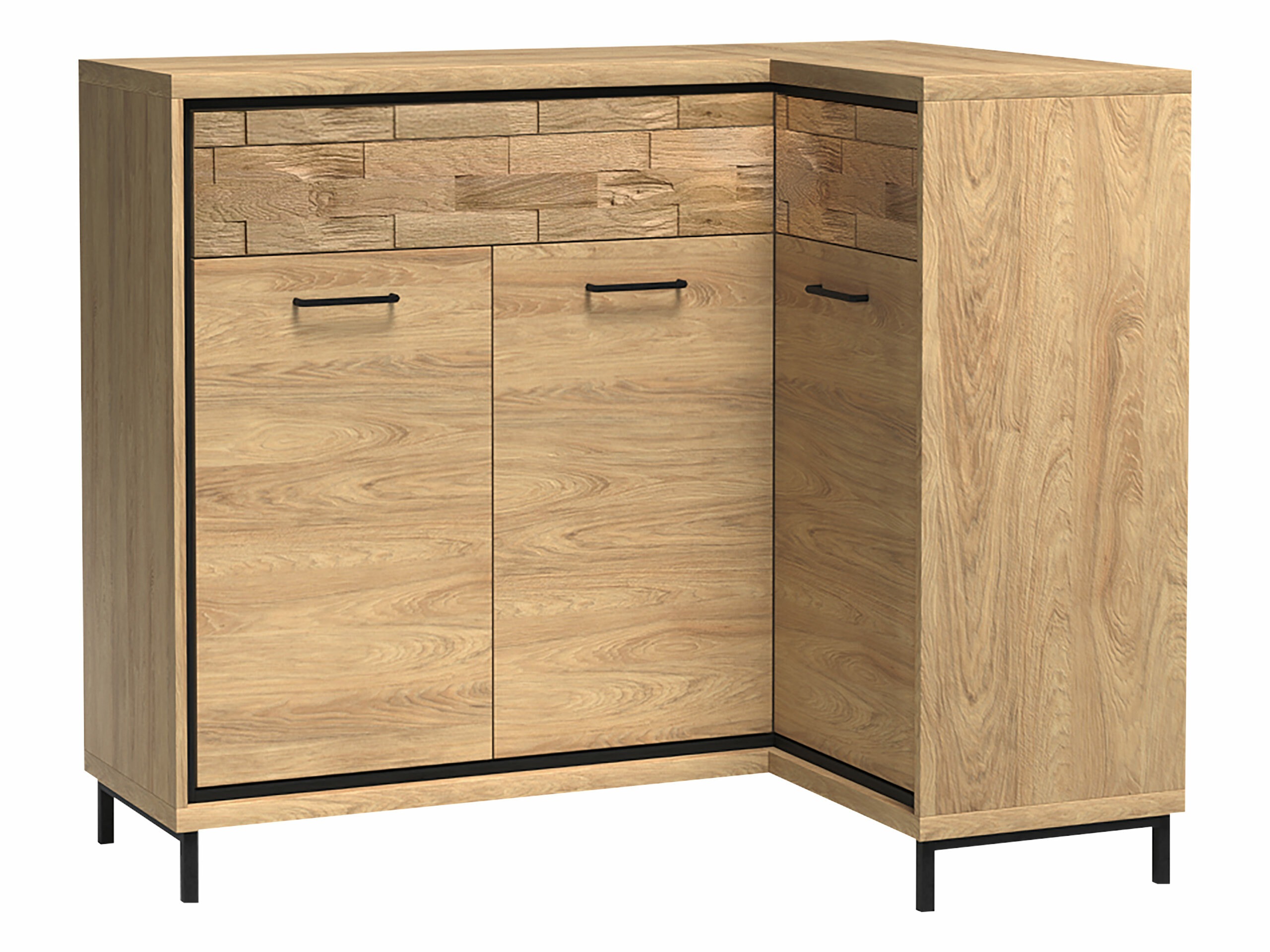 Kulmalipasto Etrmoni 106 (Vaalea puu + Tammi)