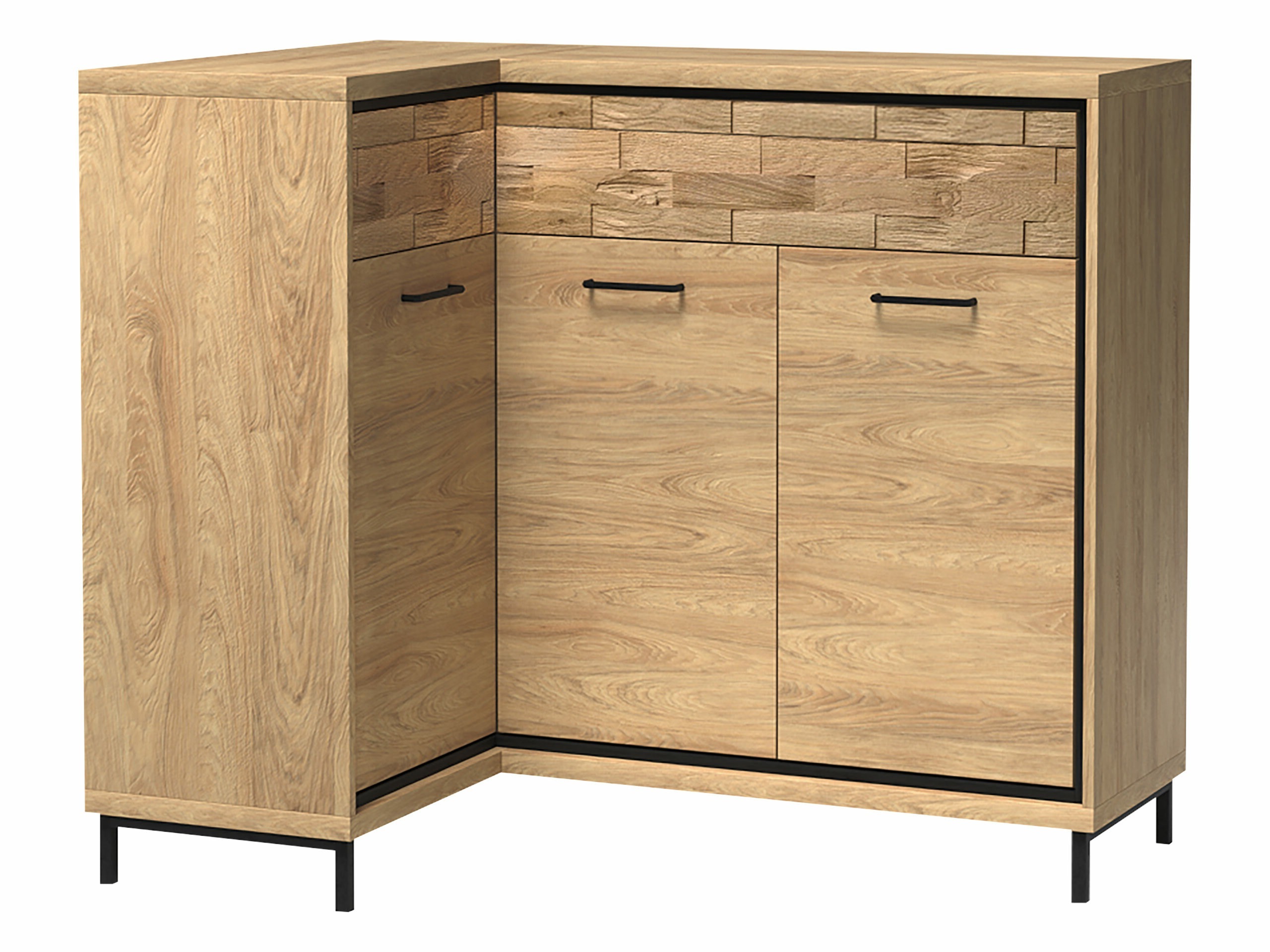 Kulmalipasto Etrmoni 121 (Vaalea puu + Tammi)