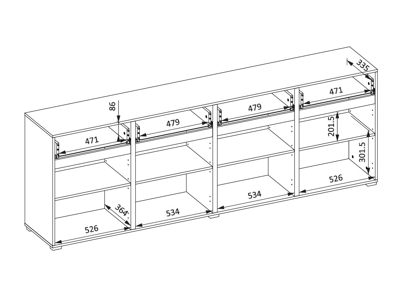Lipasto Alfere 100 (Wotan tammi)