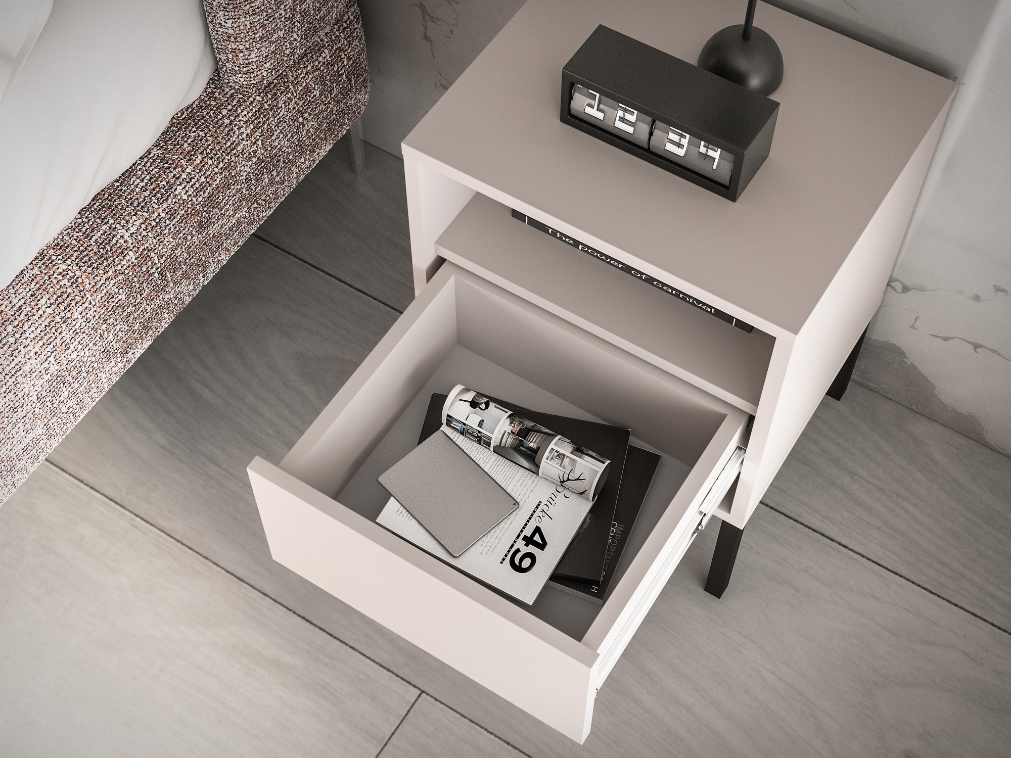 Yöpöytä Virsalo 104 (Kashmir)