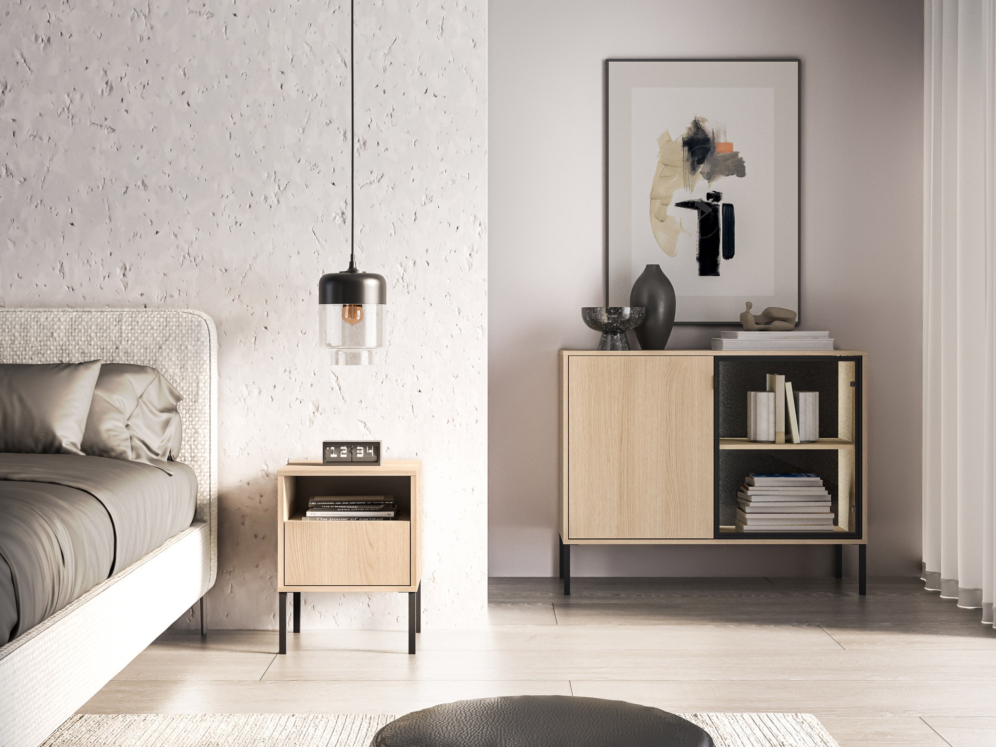 Yöpöytä Virsalo 104 (Tammi)