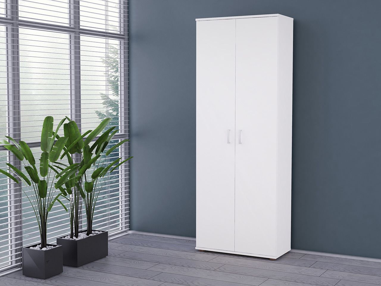 Hylly Bristol 135 (Valkoinen)