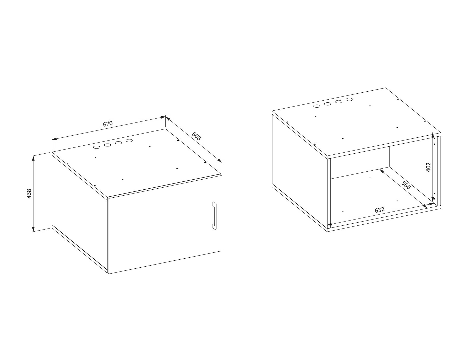 Kylpyhuonesetti Novdele 105 (Valkoinen)