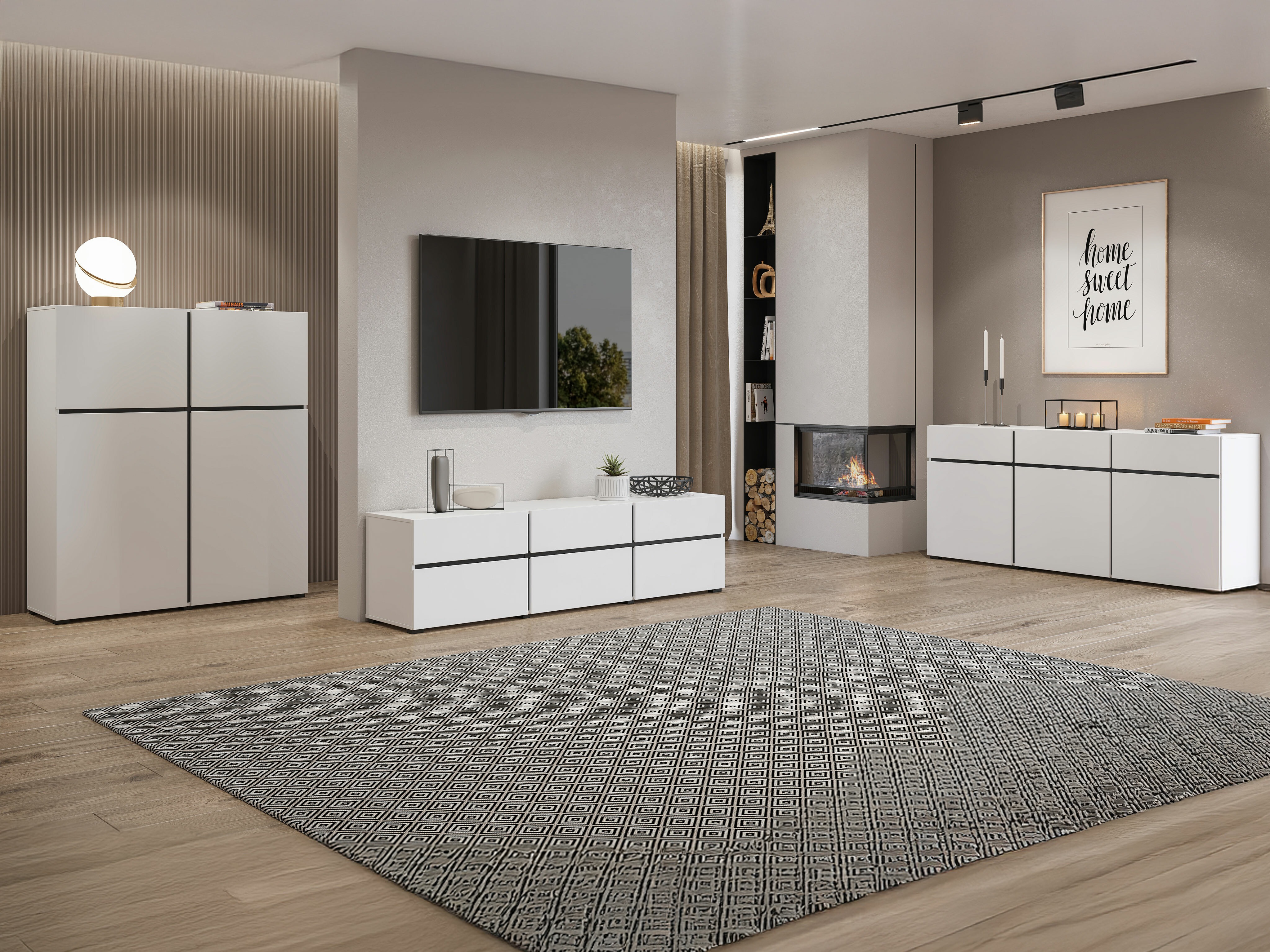 Lipasto Alfere 103 (Valkoinen)