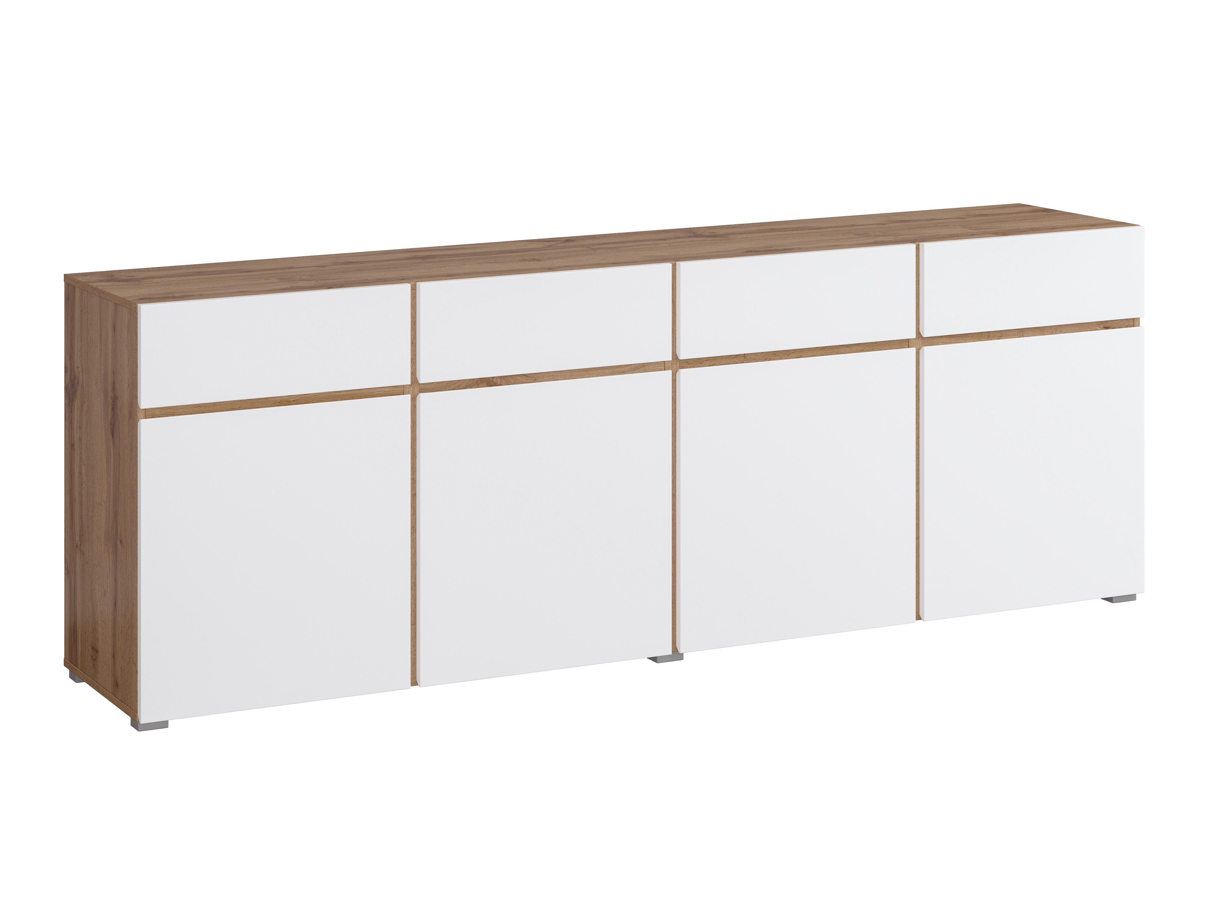 Lipasto Alfere 100 (Wotan tammi + Valkoinen)