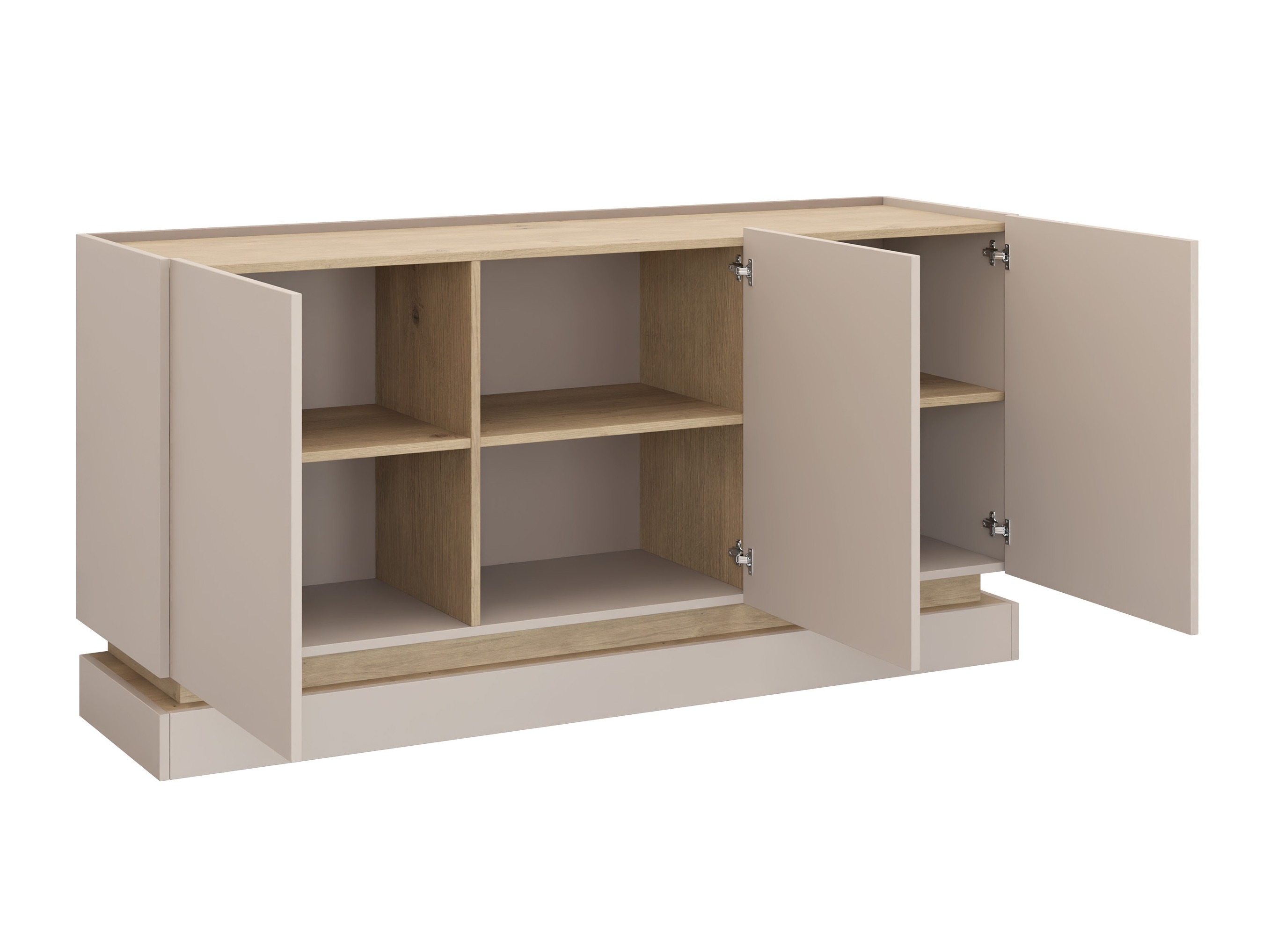 Olohuonesetti Comfivo Tilia (Musta + Tammi)