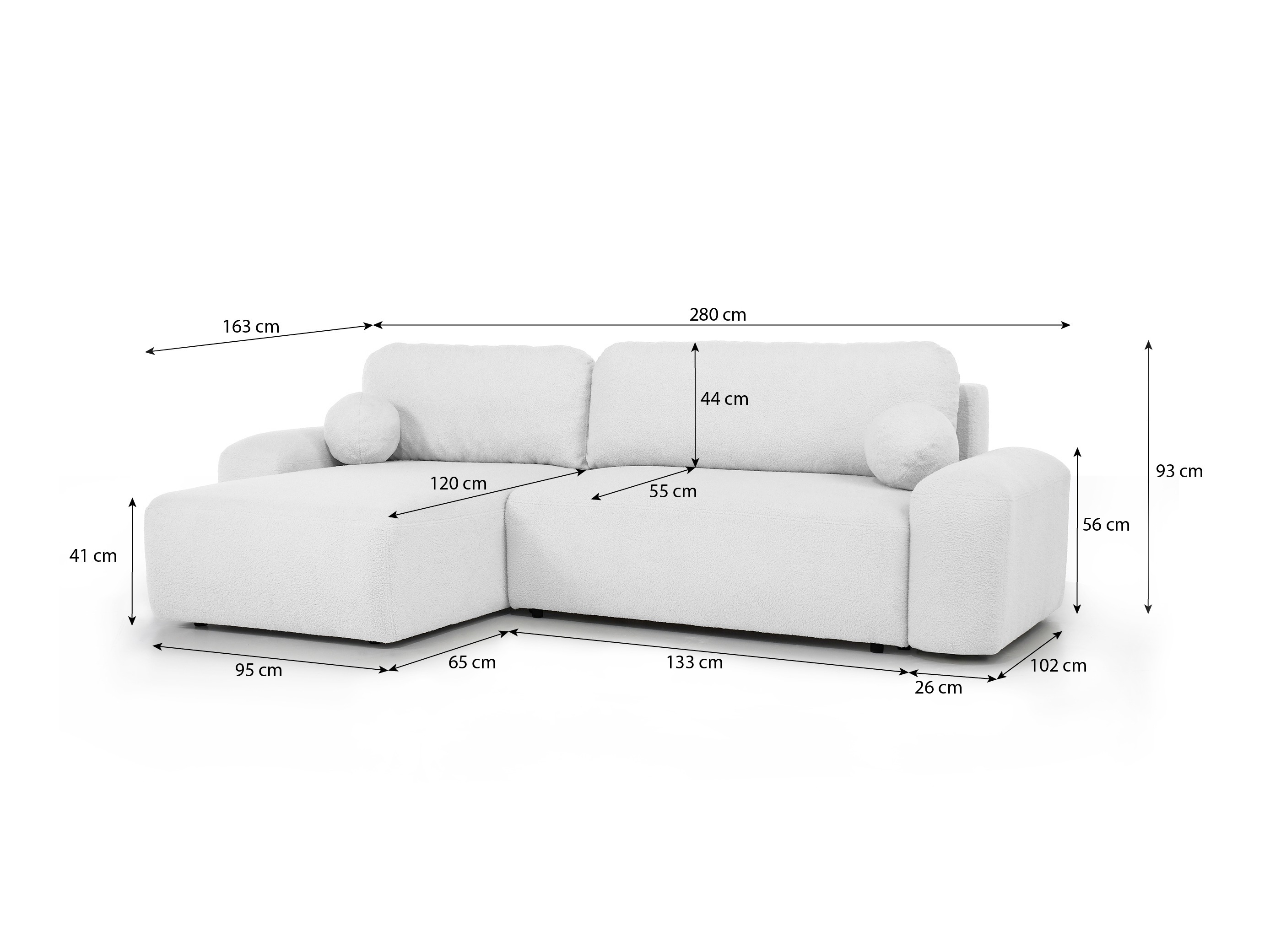 Kulmasohva SE2912 vaurioitunut pakkaus