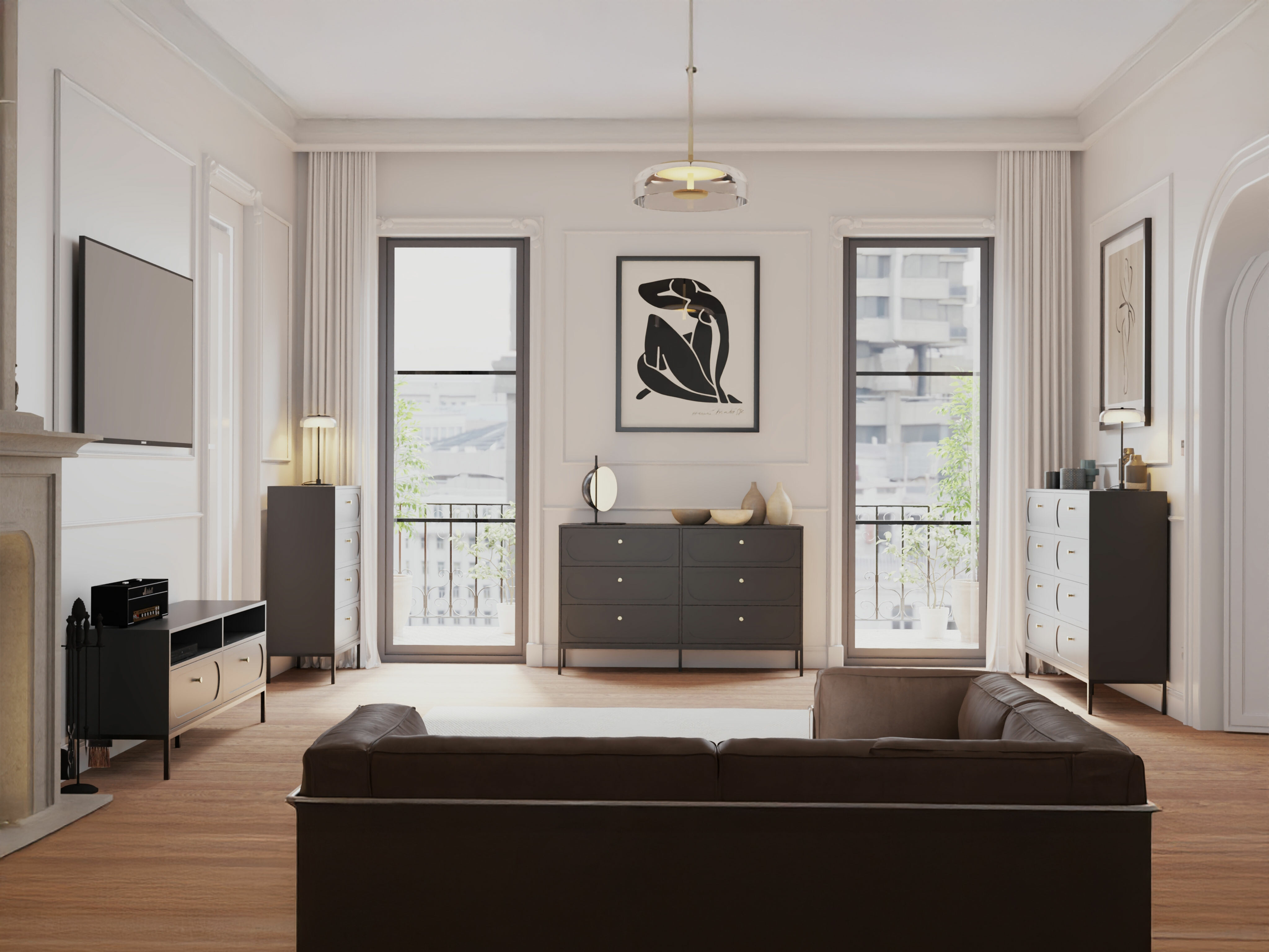 Lipasto Bristol 234 (Musta)