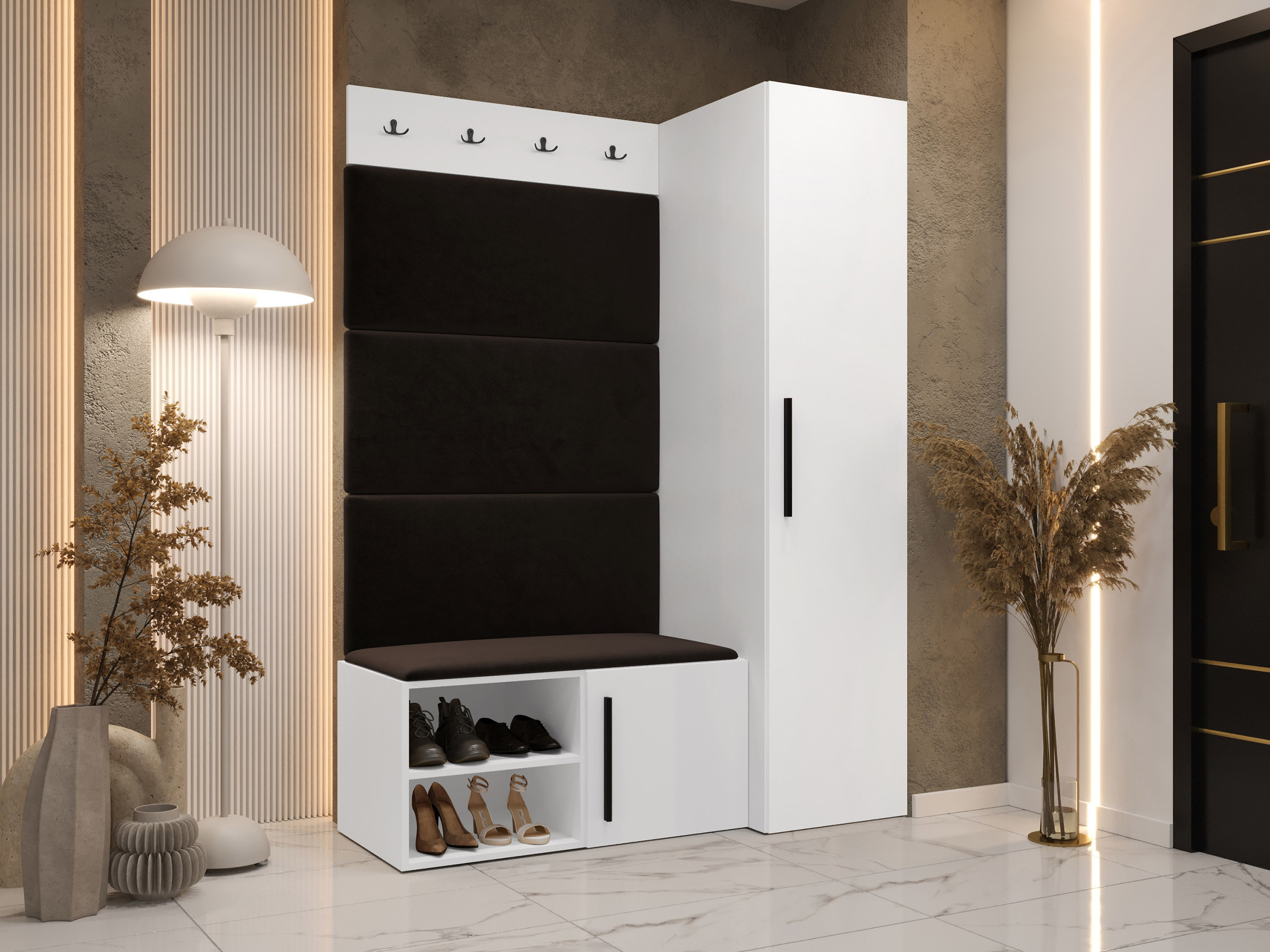 Eteissetti Hartford 525 (Valkoinen)