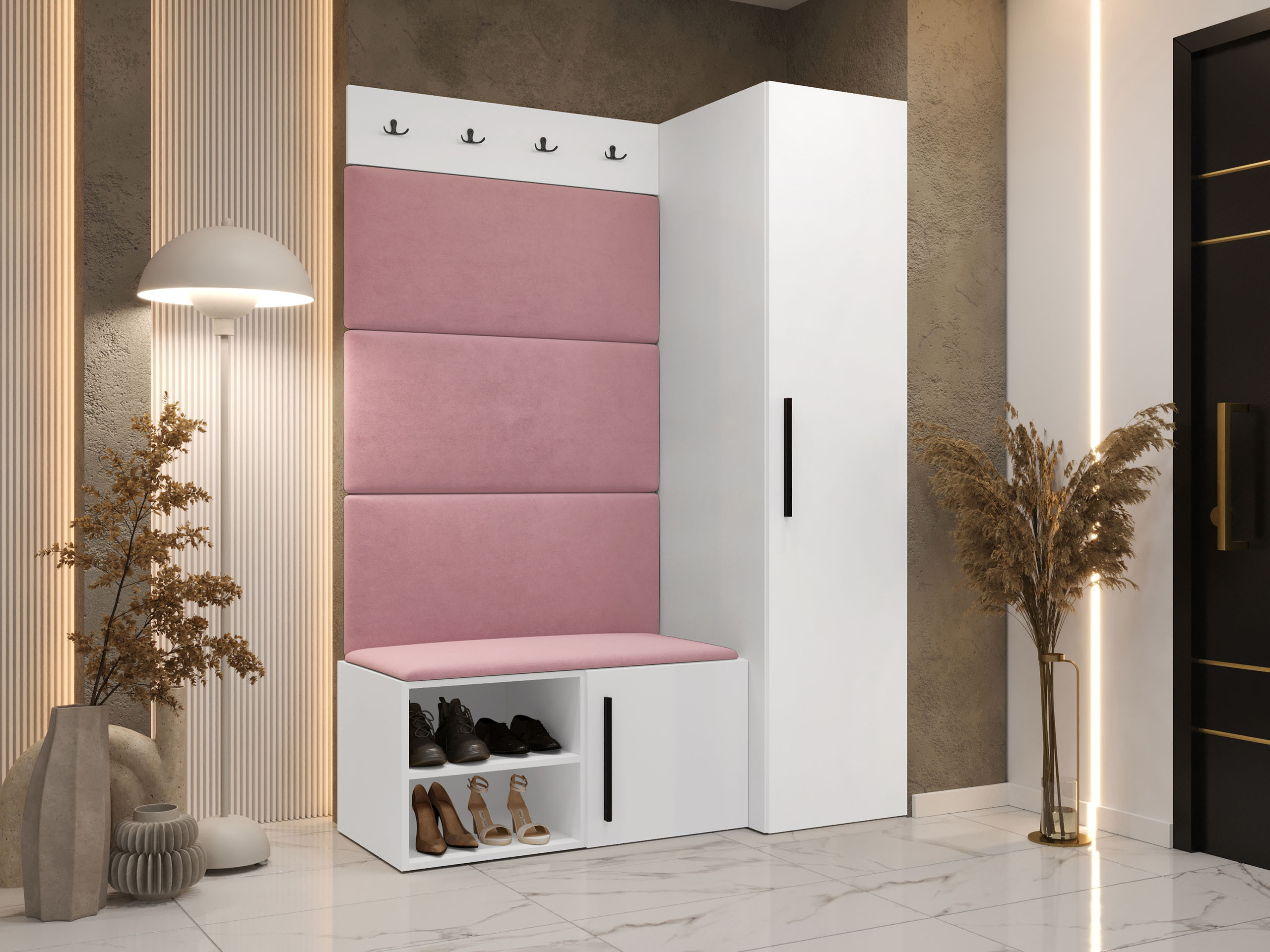 Eteissetti Hartford 525 (Valkoinen)