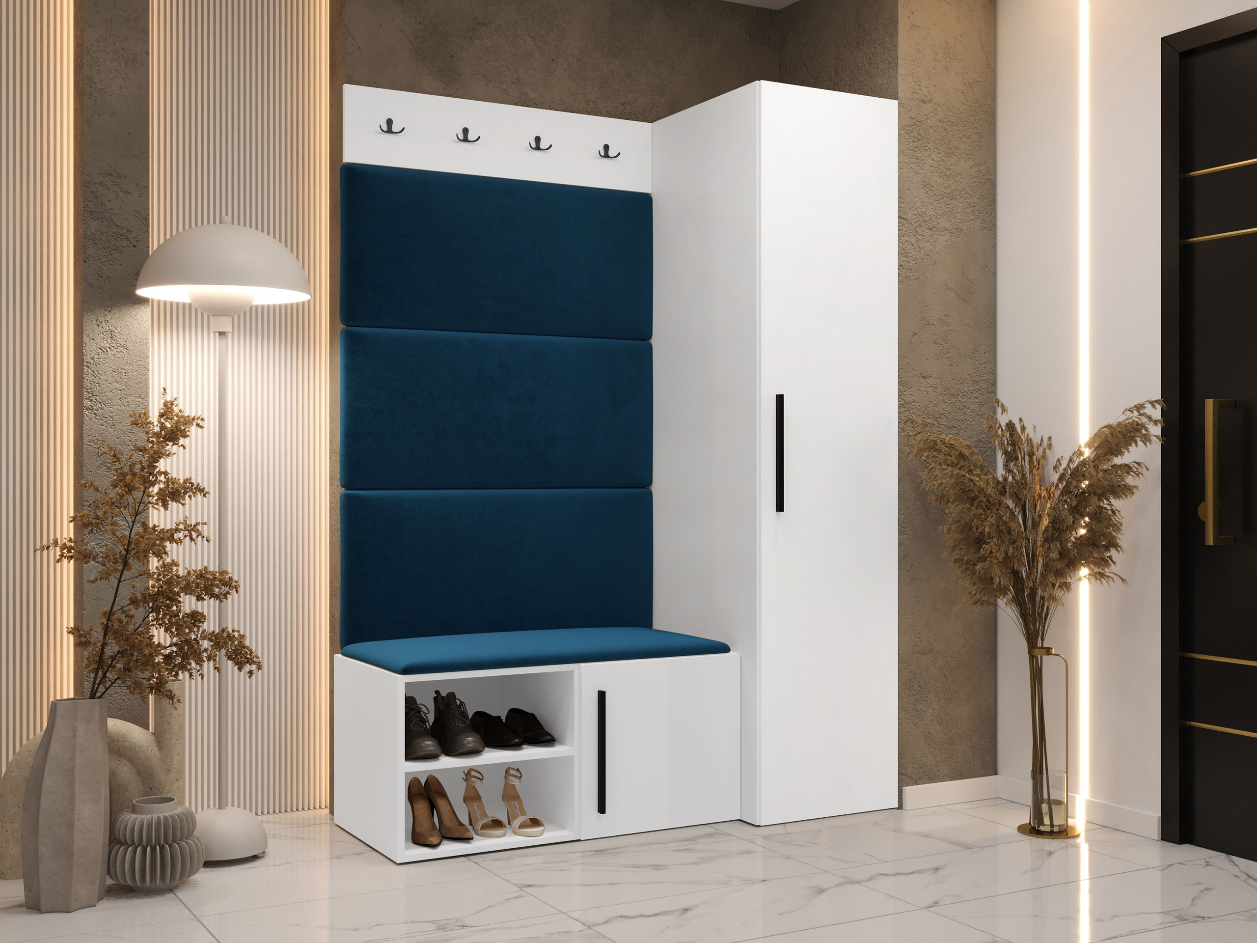 Eteissetti Hartford 525 (Valkoinen)