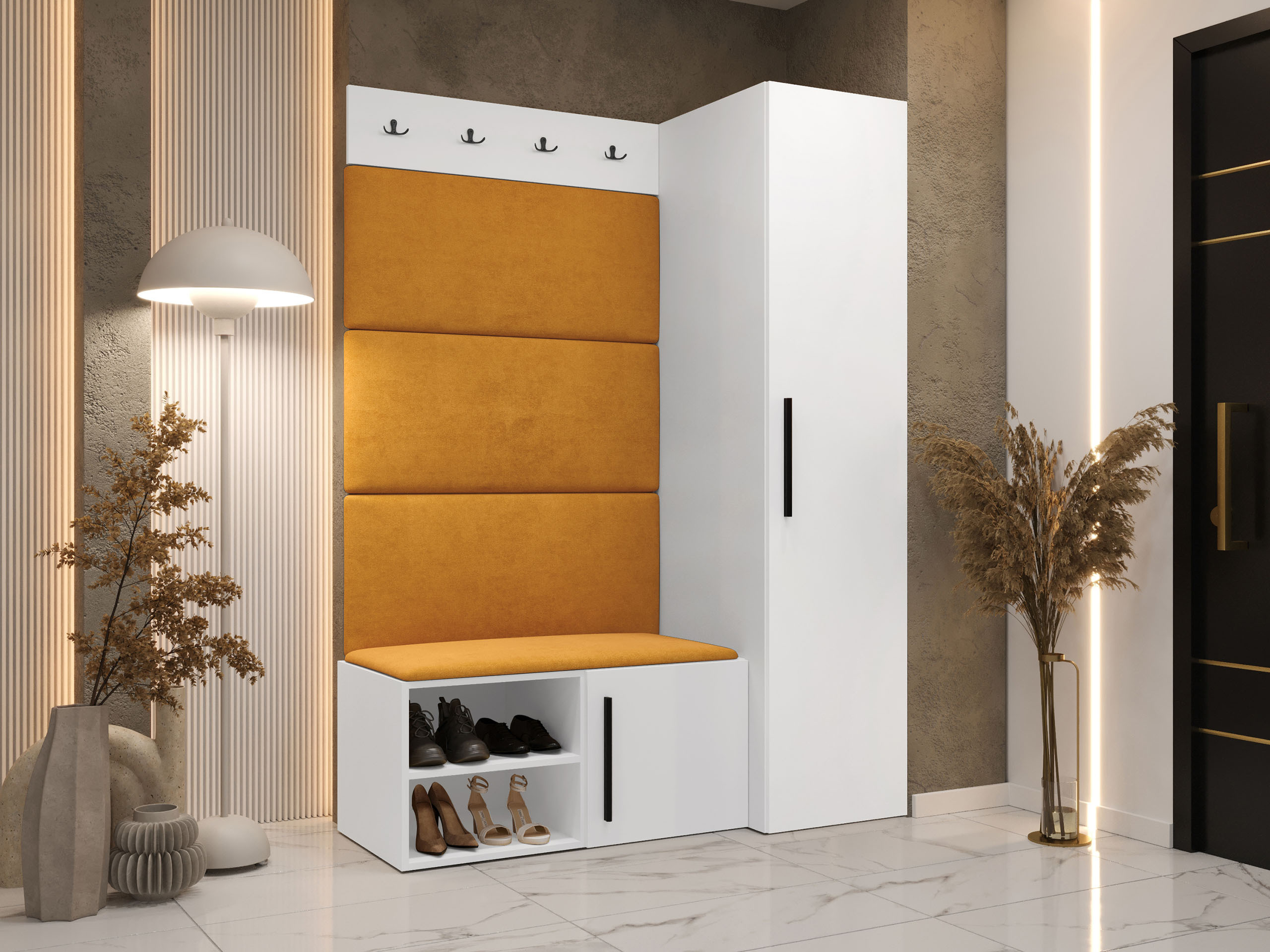 Eteissetti Hartford 525 (Valkoinen)