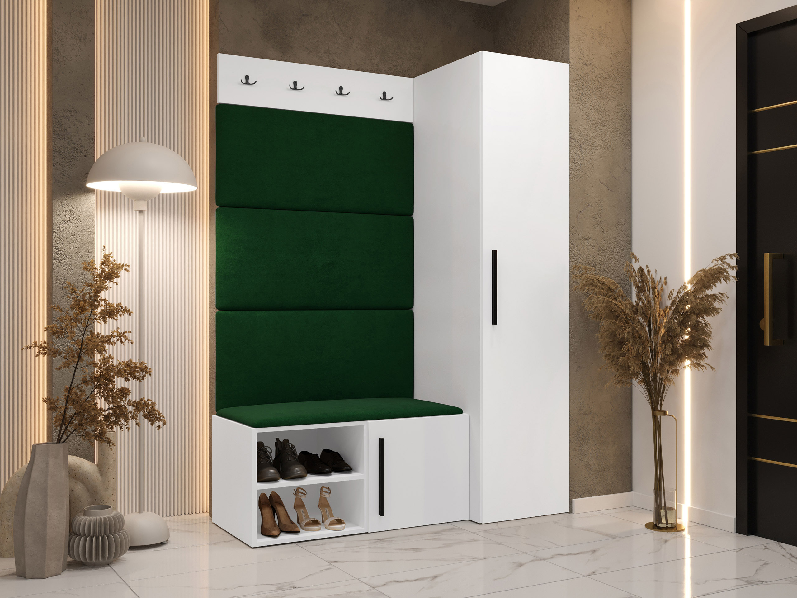 Eteissetti Hartford 525 (Valkoinen)