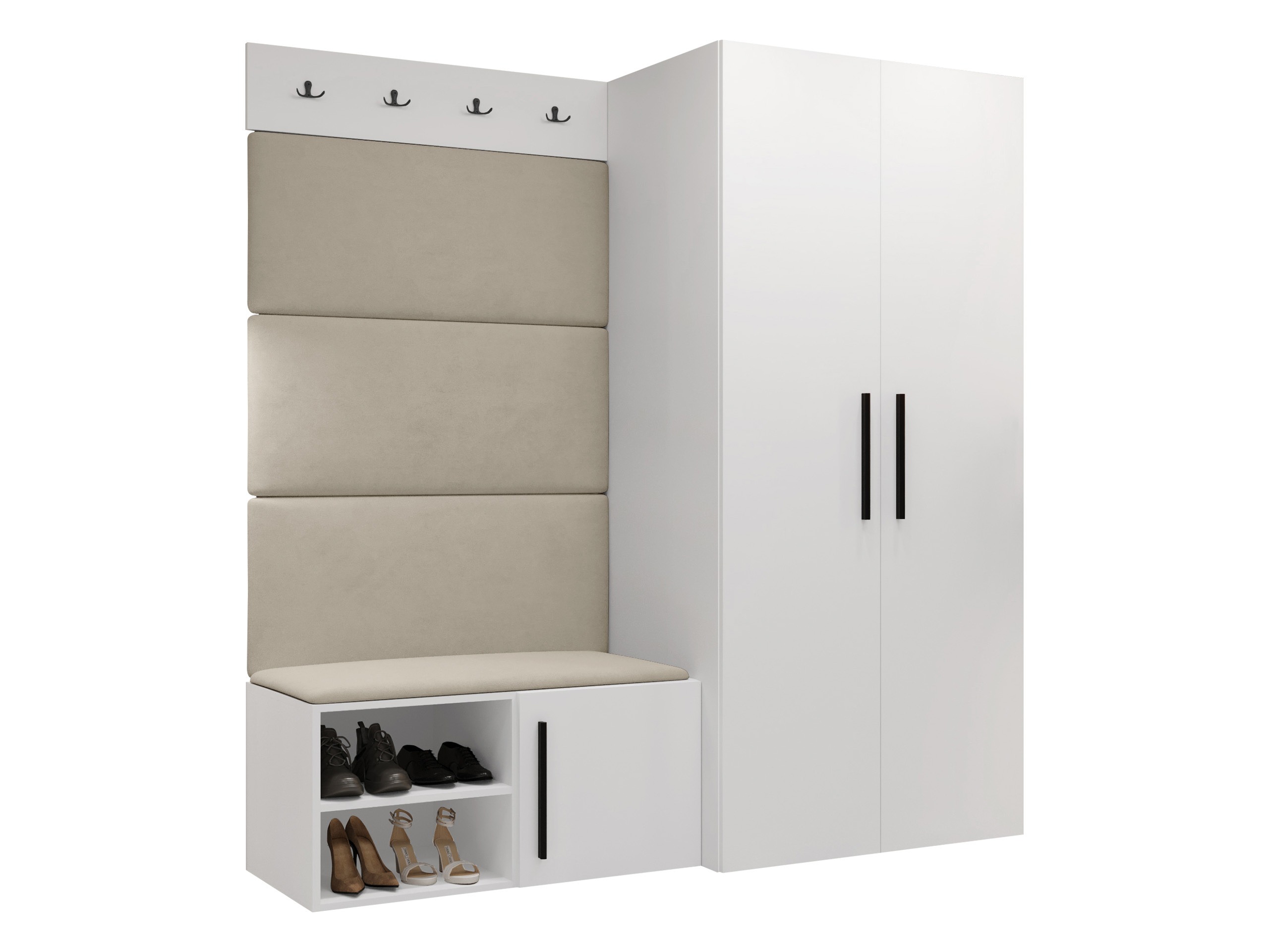 Eteissetti Hartford 526 (Valkoinen)