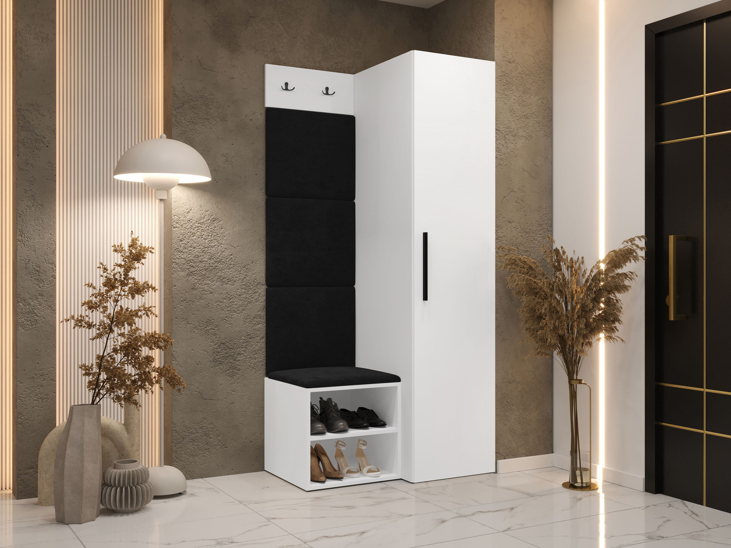 Eteissetti Nitos III (Valkoinen)