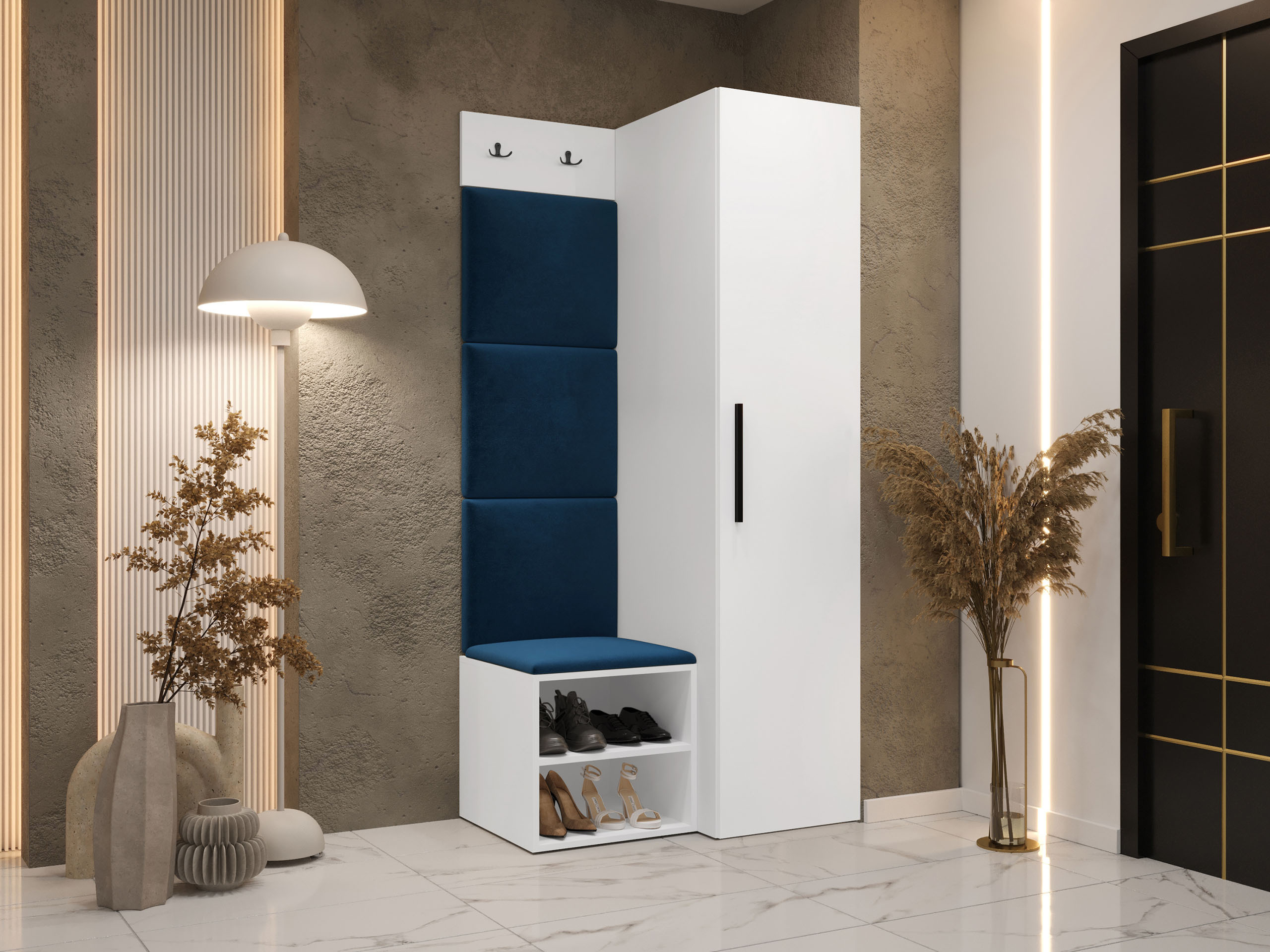 Eteissetti Nitos III (Valkoinen)