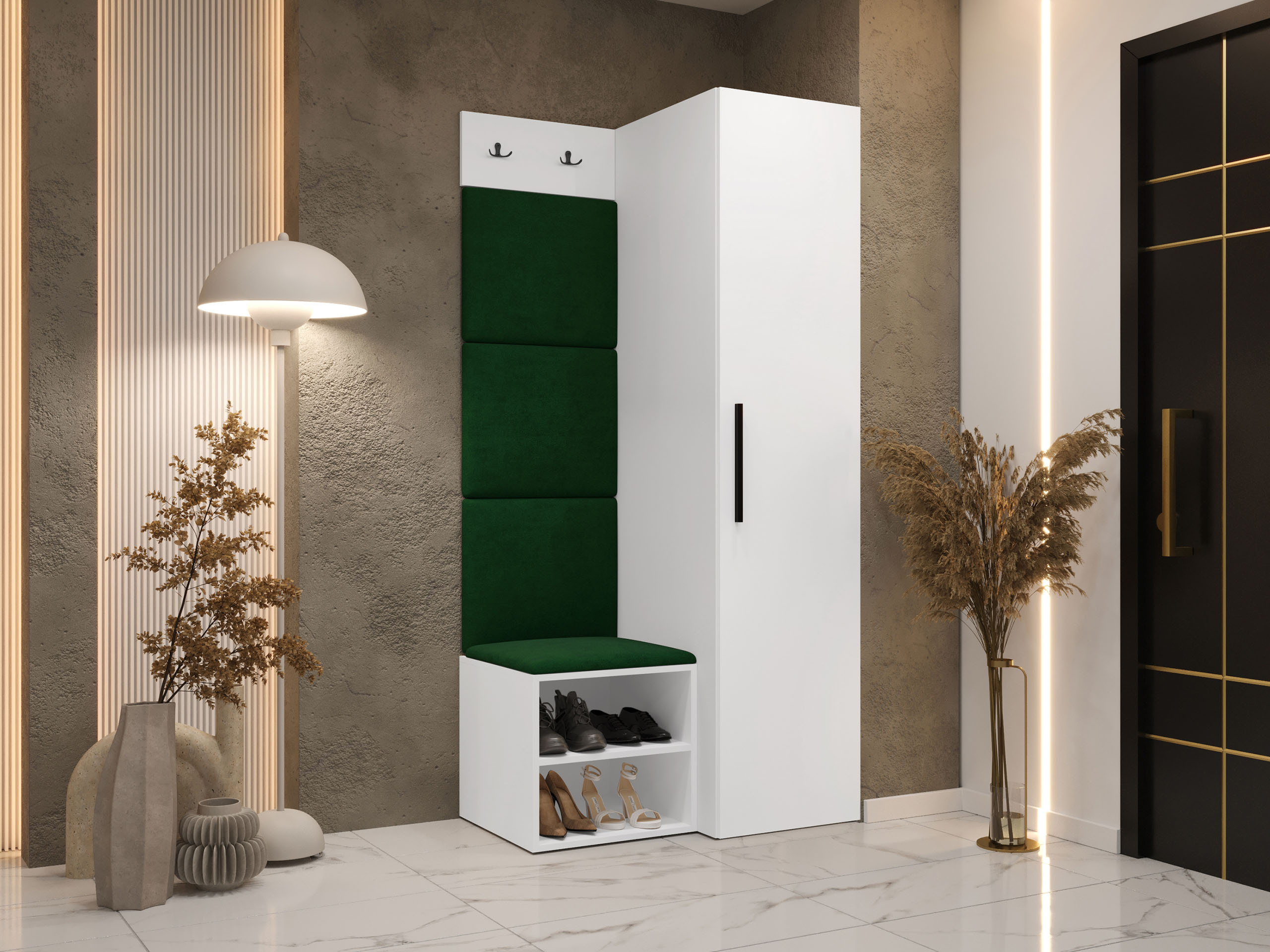 Eteissetti Nitos III (Valkoinen)