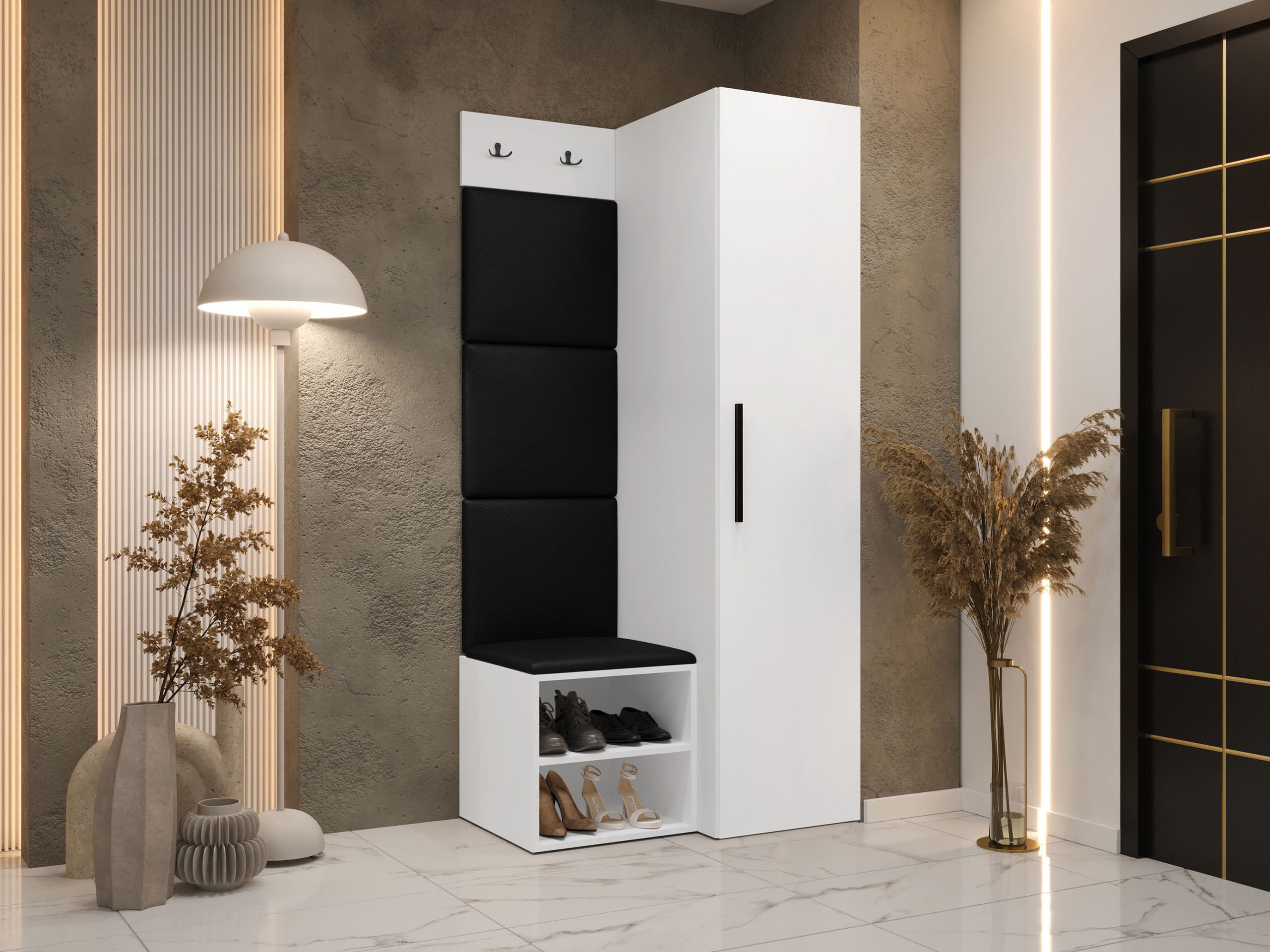 Eteissetti Nitos III (Valkoinen)