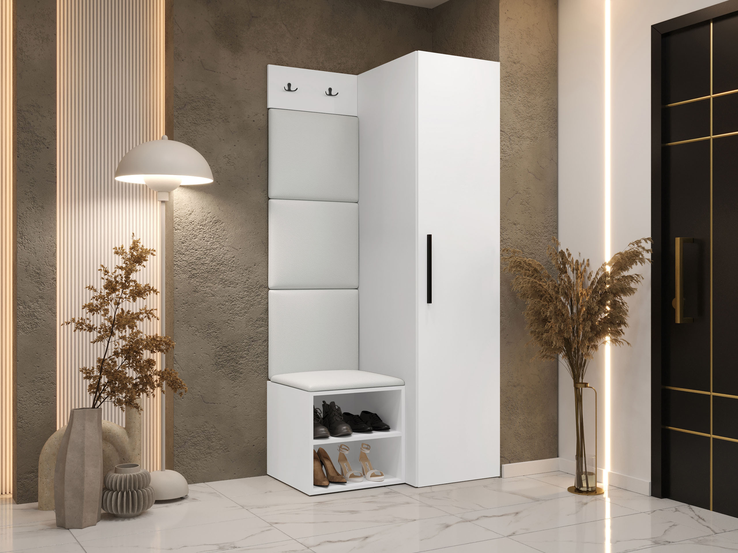 Eteissetti Nitos III (Valkoinen)