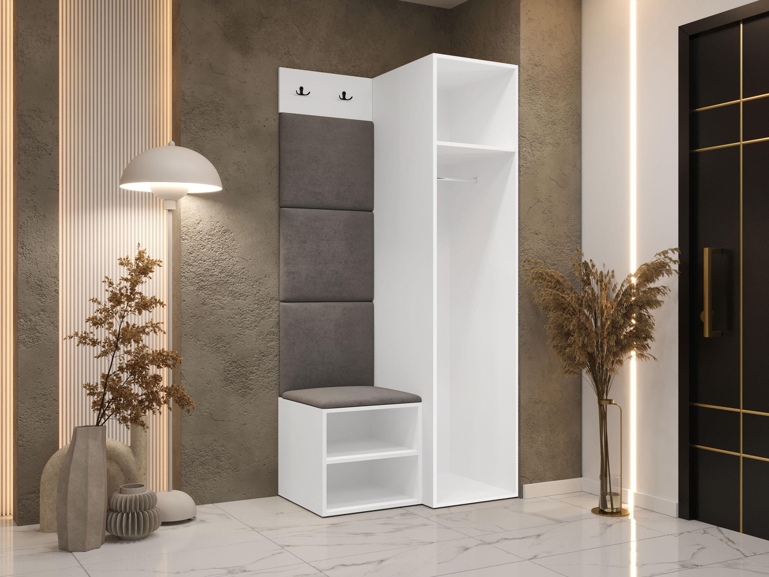 Eteissetti Nitos III (Valkoinen)