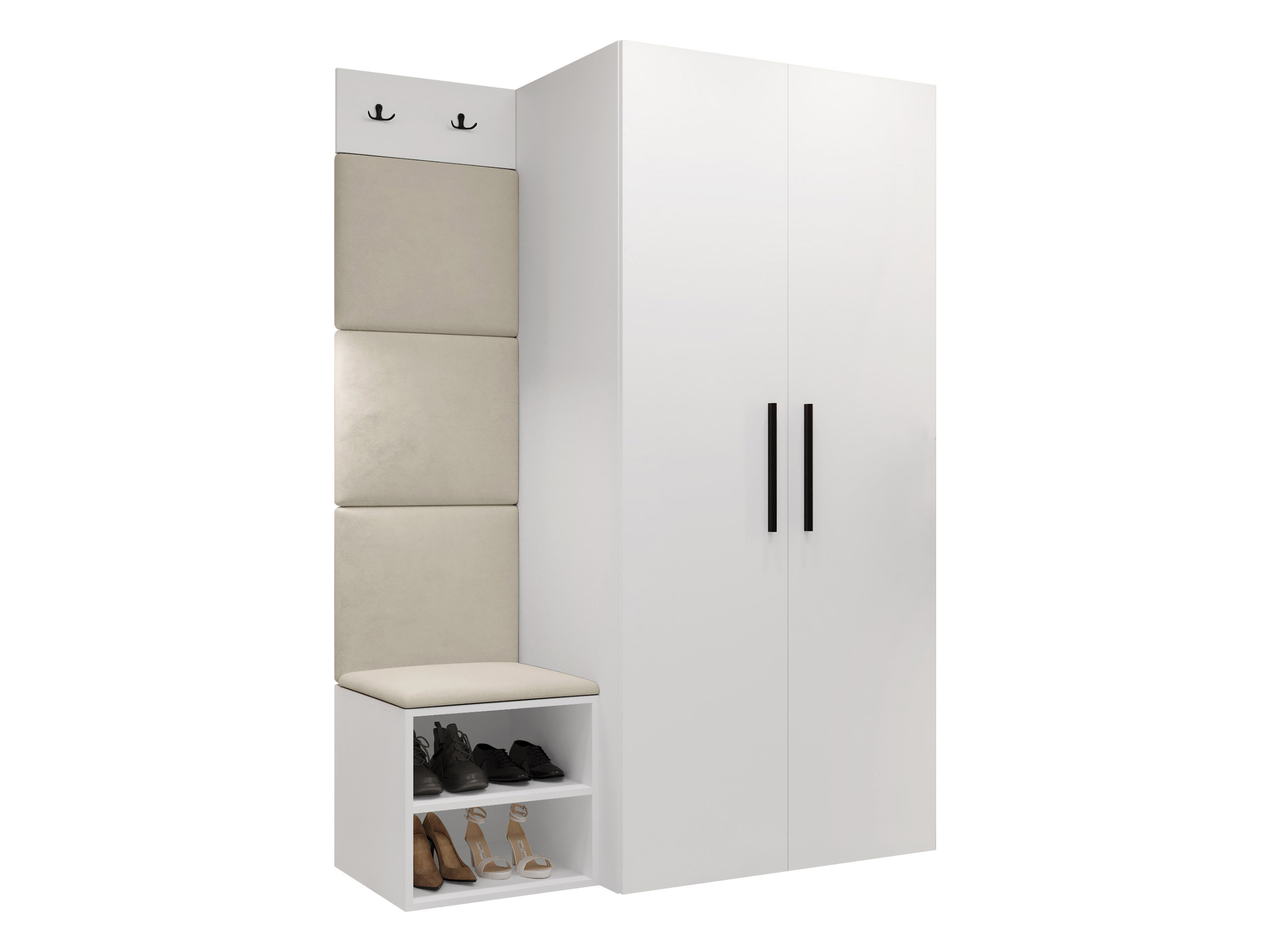 Eteissetti Hartford 523 (Valkoinen)