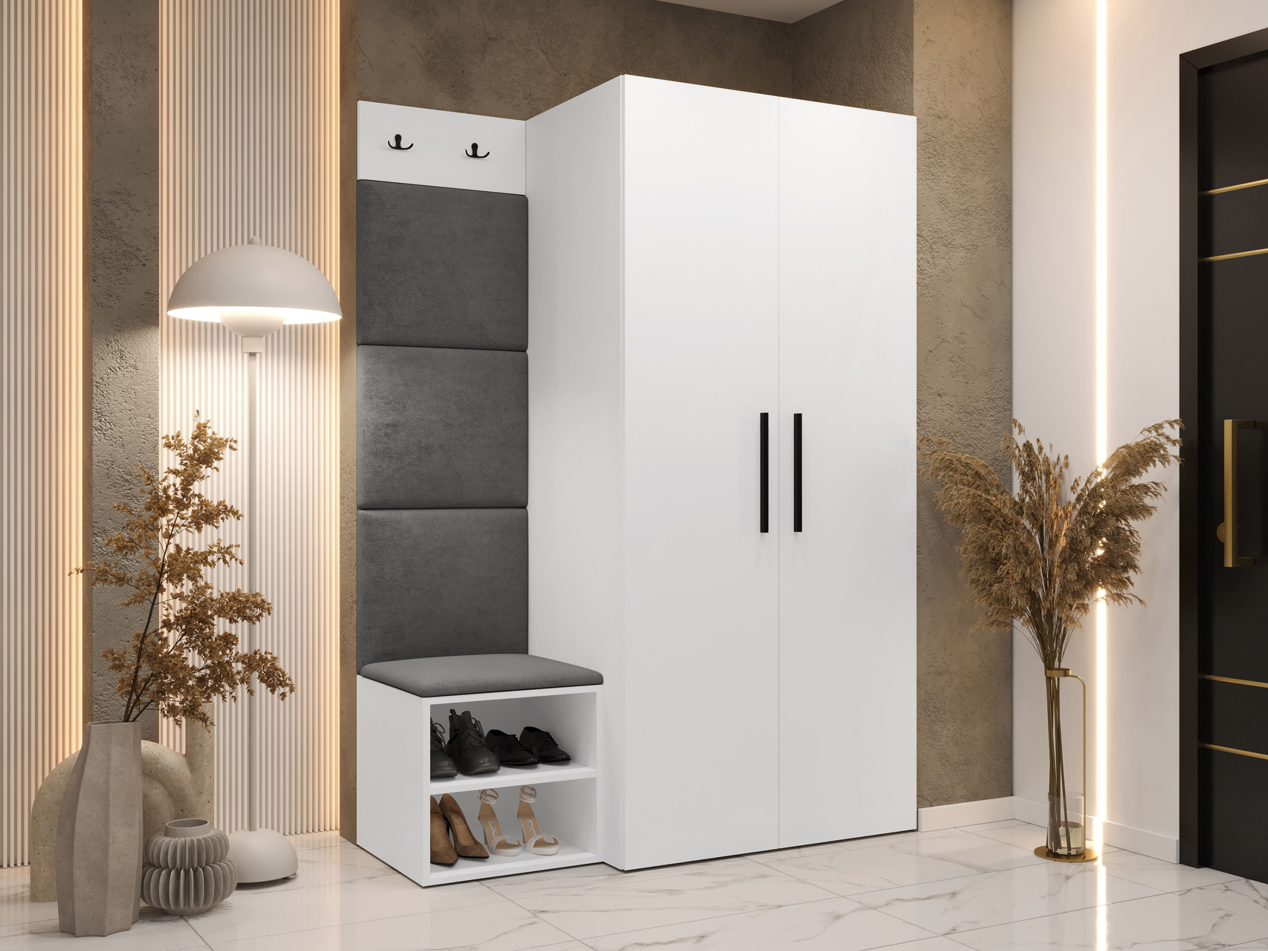 Eteissetti Hartford 523 (Valkoinen)