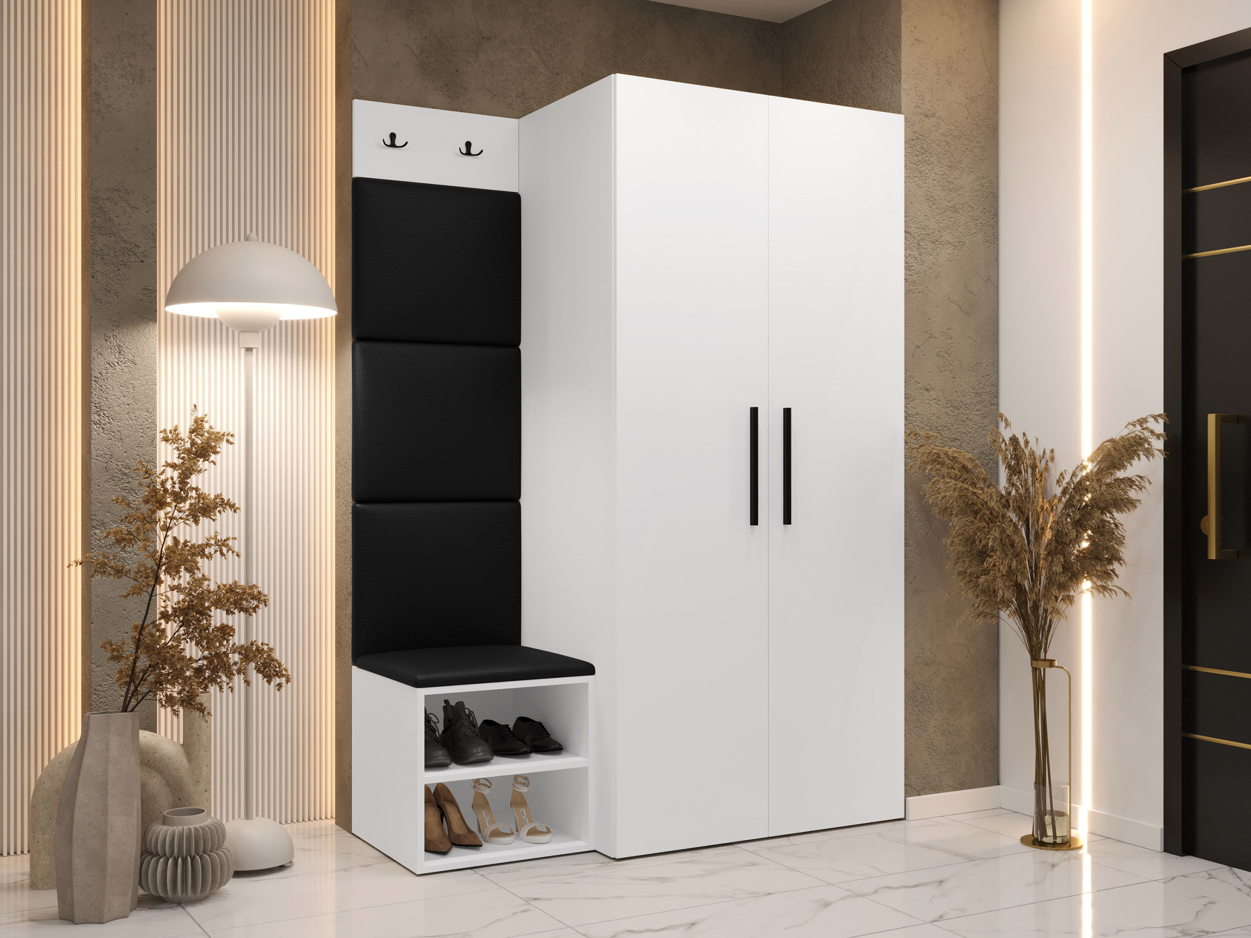 Eteissetti Hartford 523 (Valkoinen)