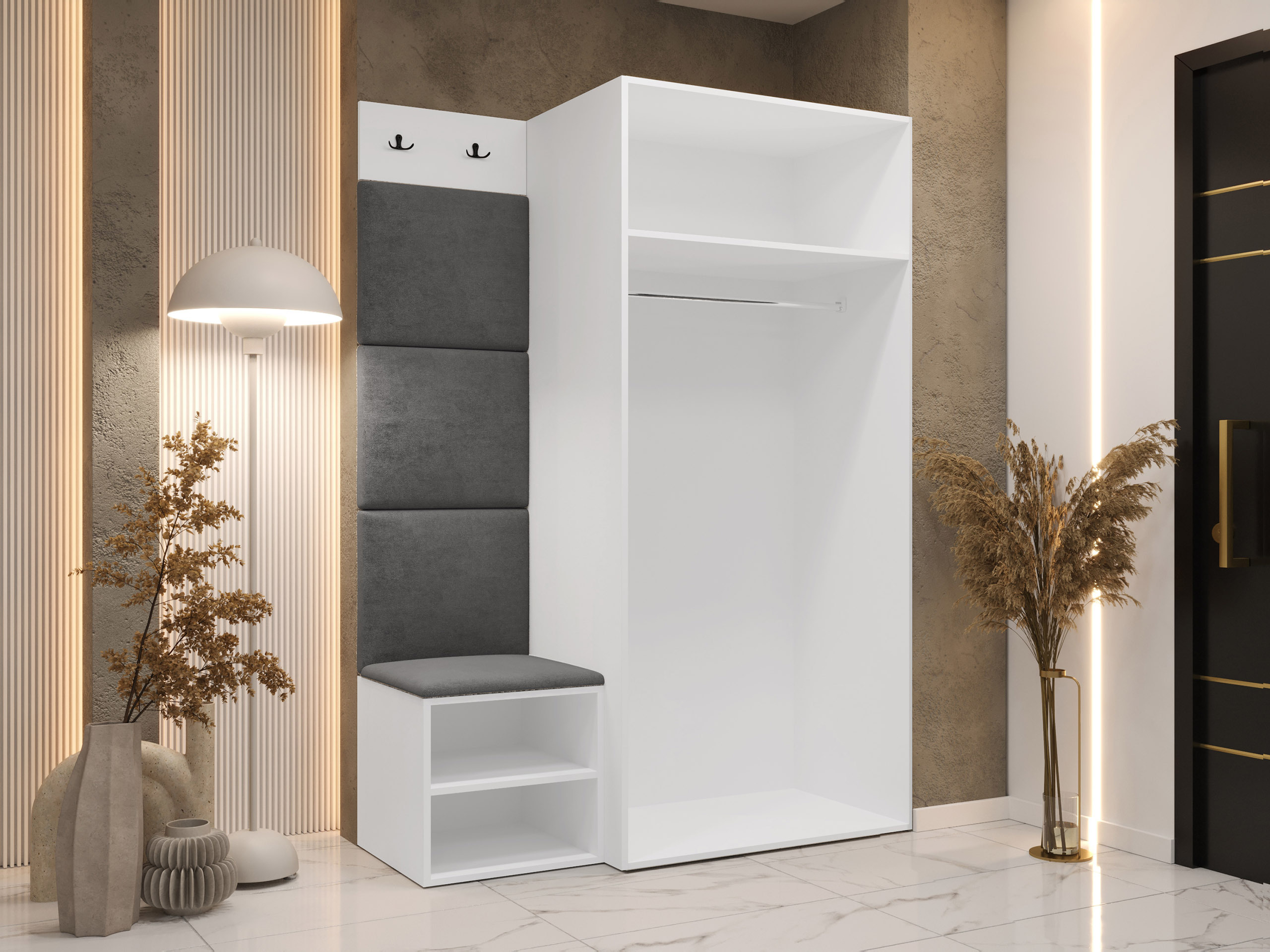 Eteissetti Hartford 523 (Valkoinen)