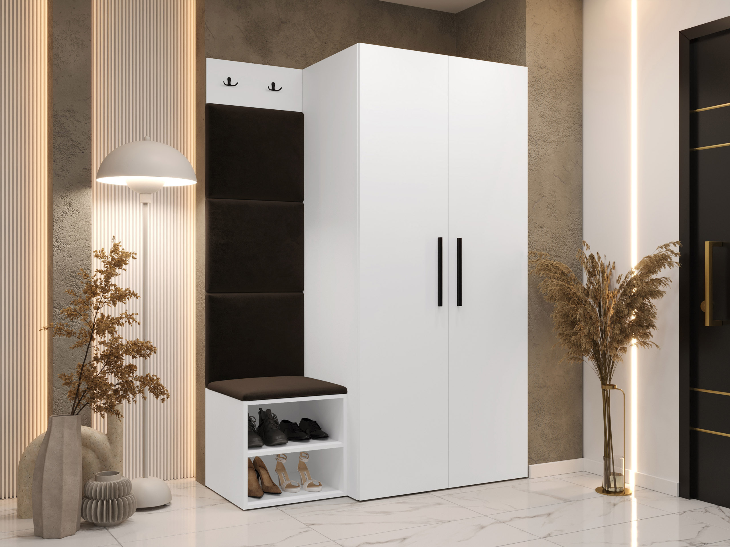 Eteissetti Nitos IV (Valkoinen)