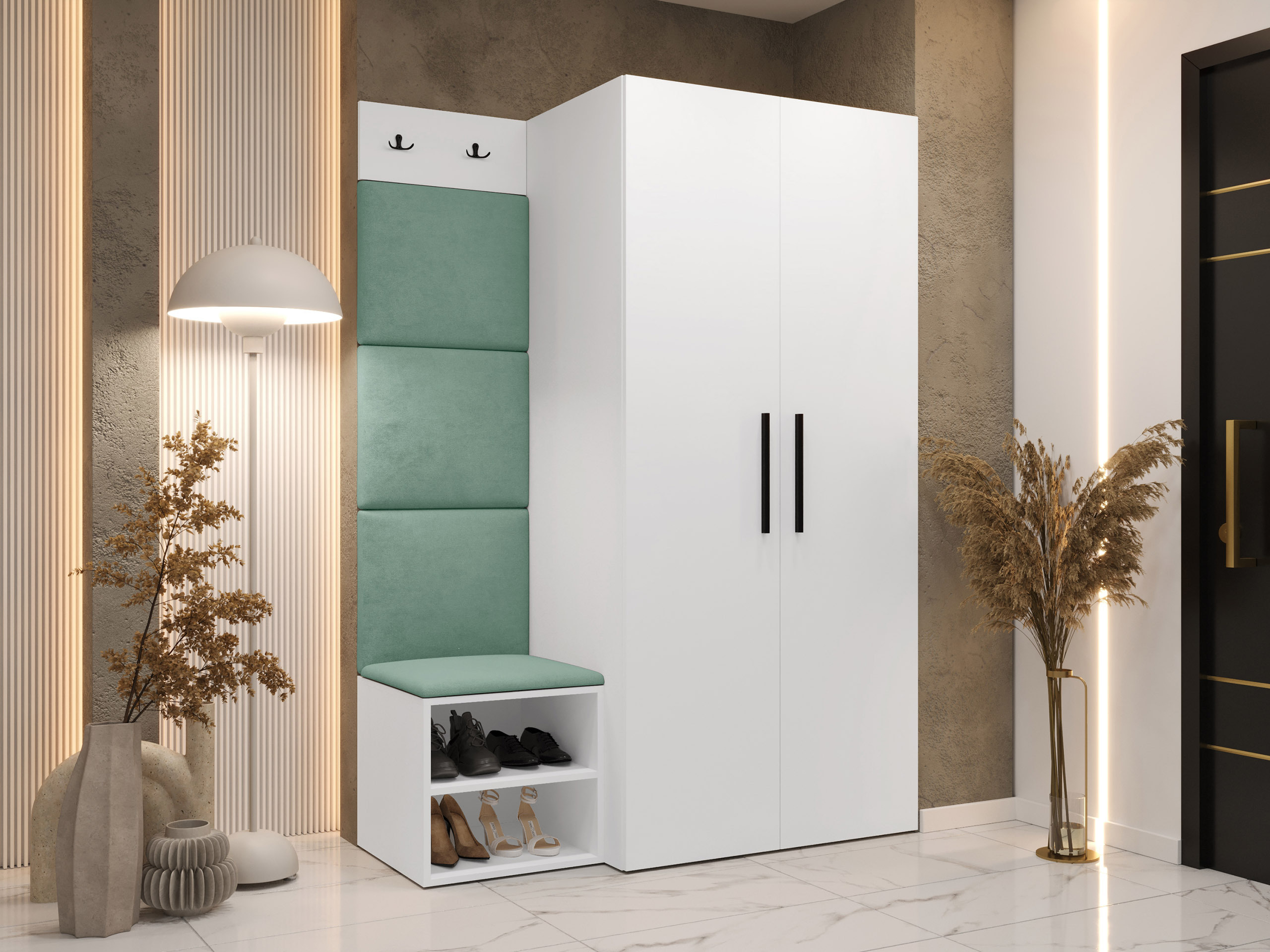 Eteissetti Nitos IV (Valkoinen)