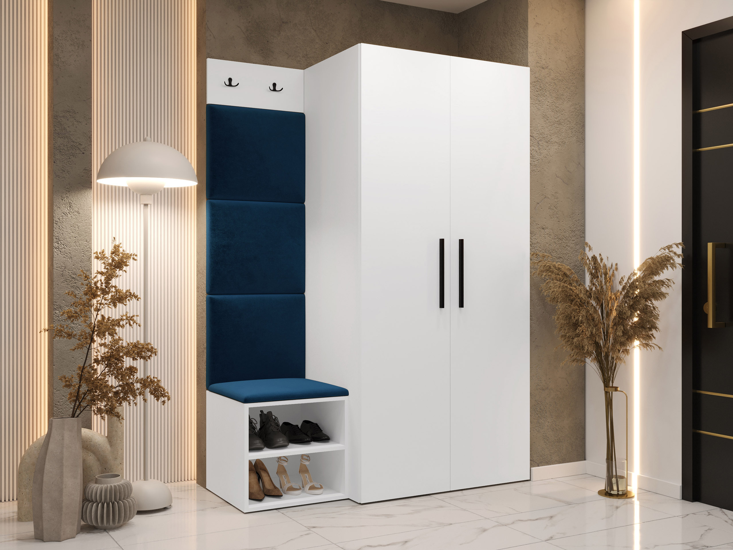 Eteissetti Nitos IV (Valkoinen)