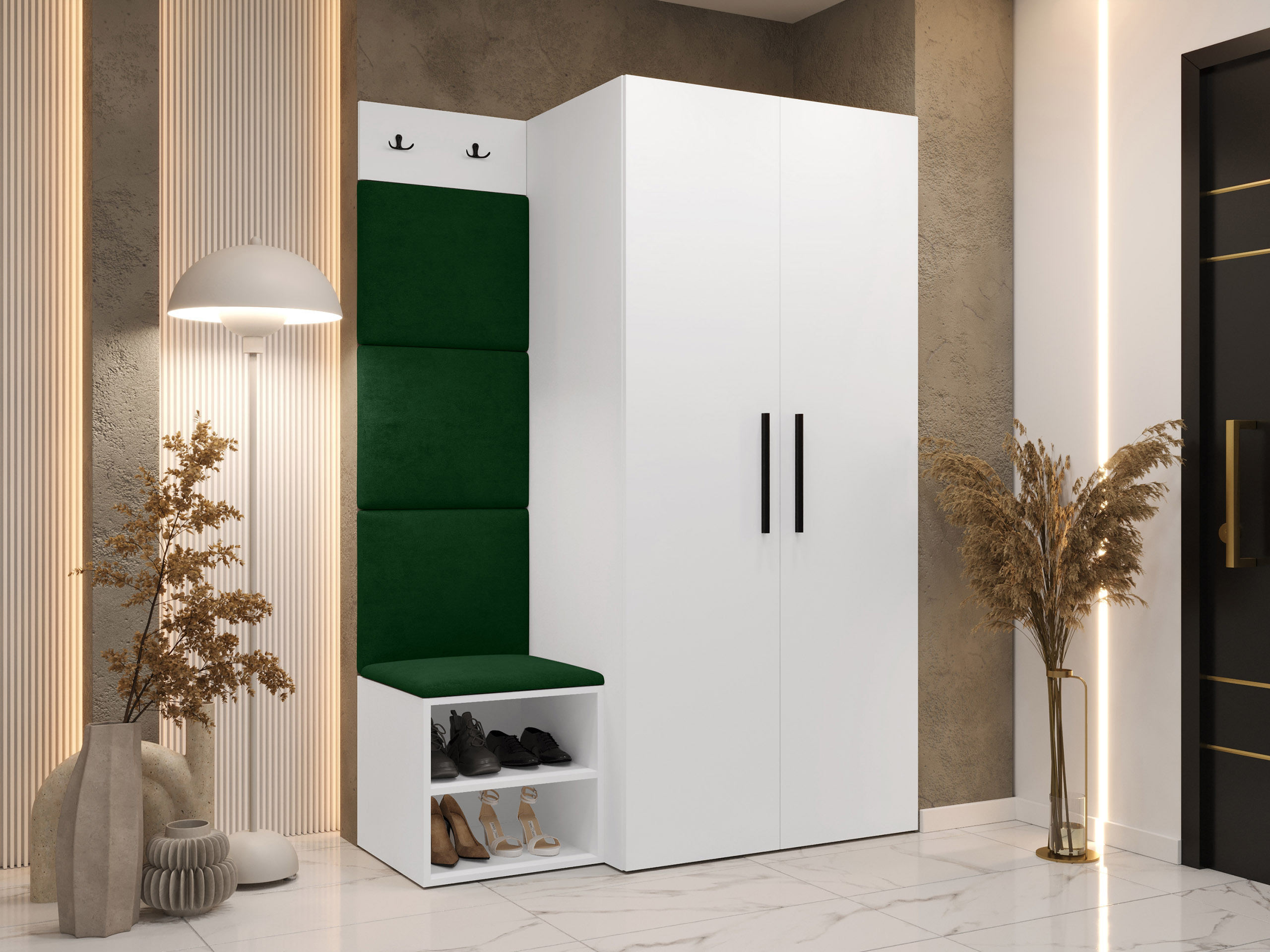 Eteissetti Nitos IV (Valkoinen)