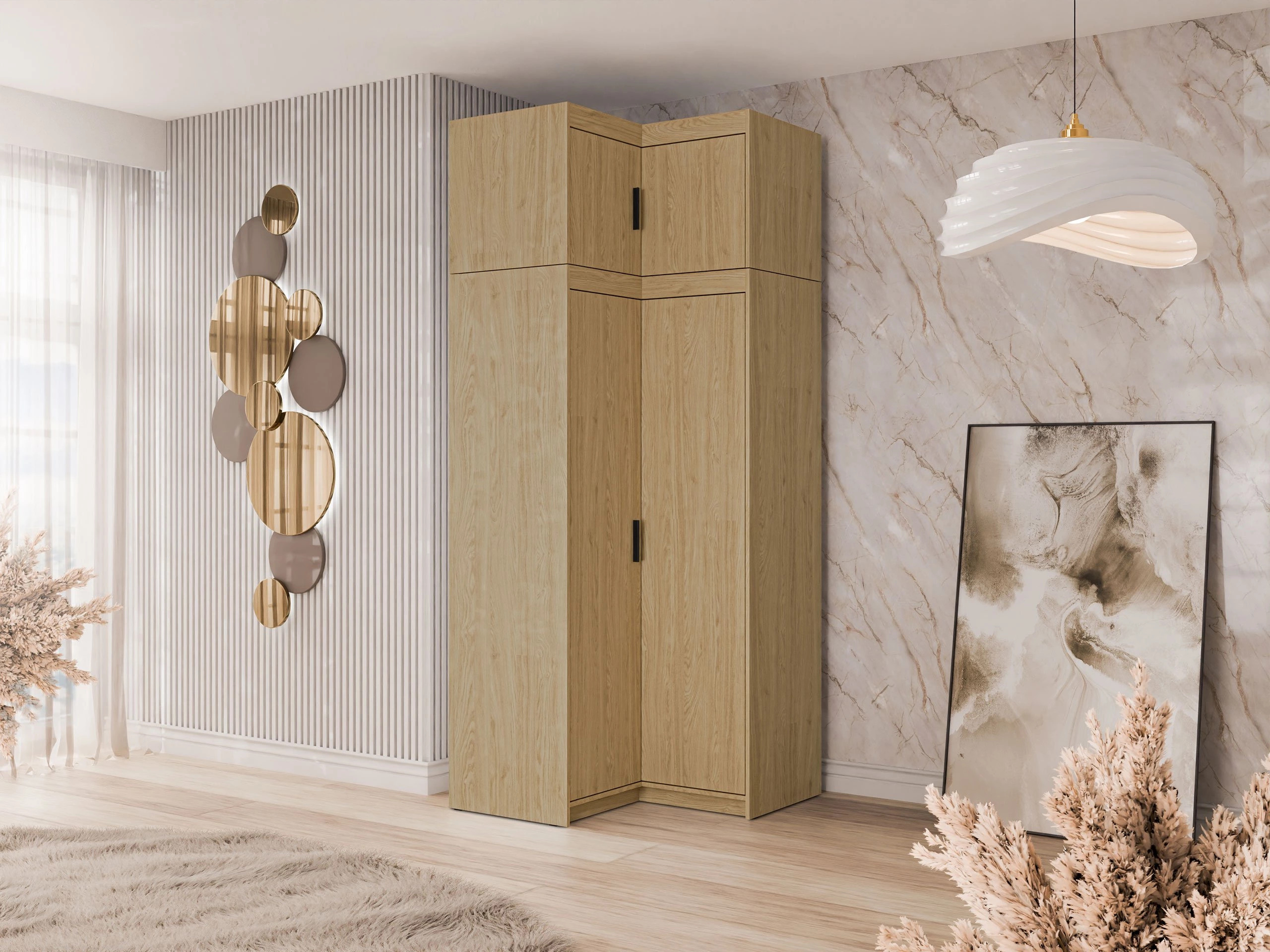 Kulmakaappi Novduni 118 (Tammi)