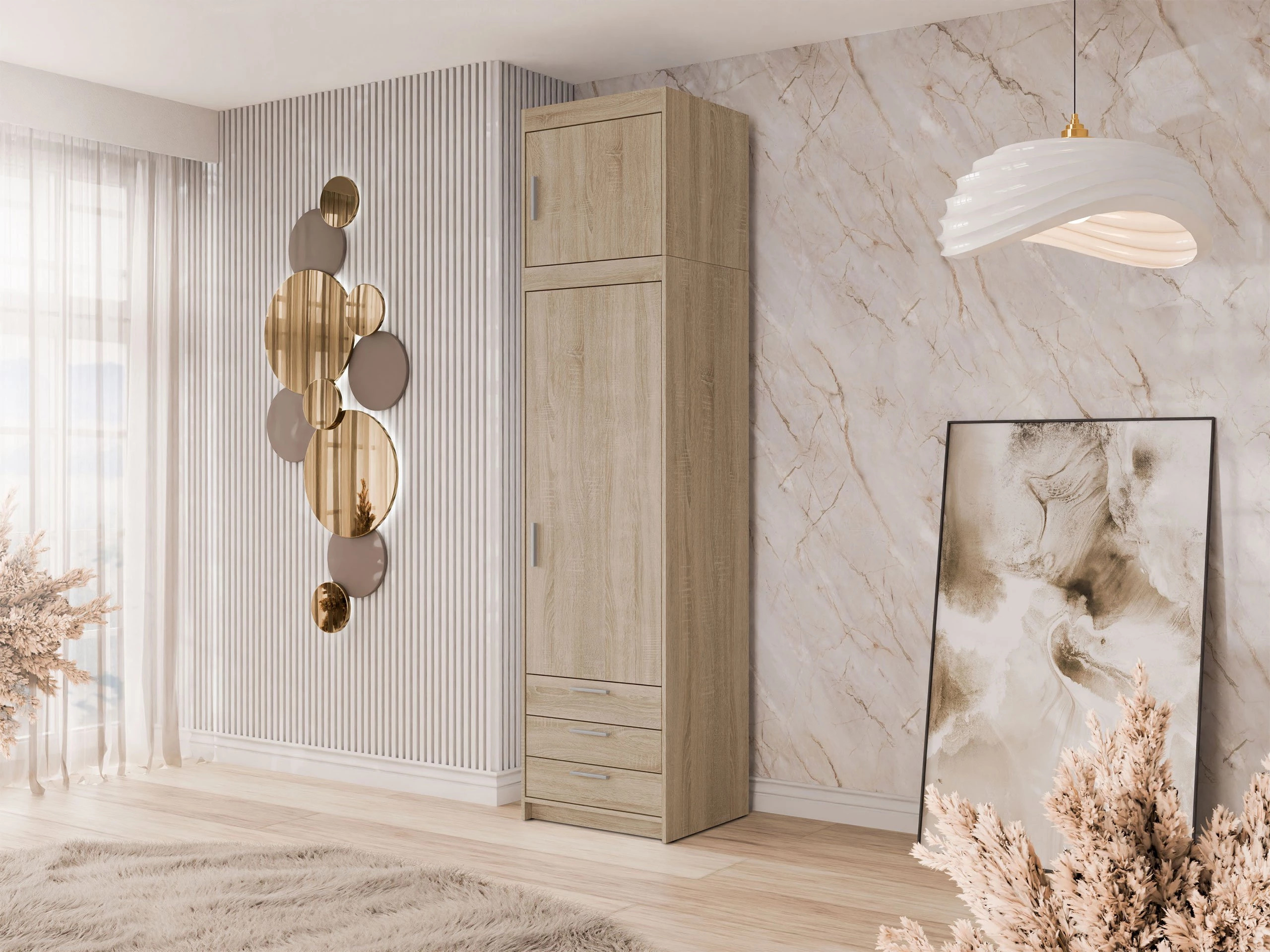 Hylly Novduni 111 (Sonoma-tammi)