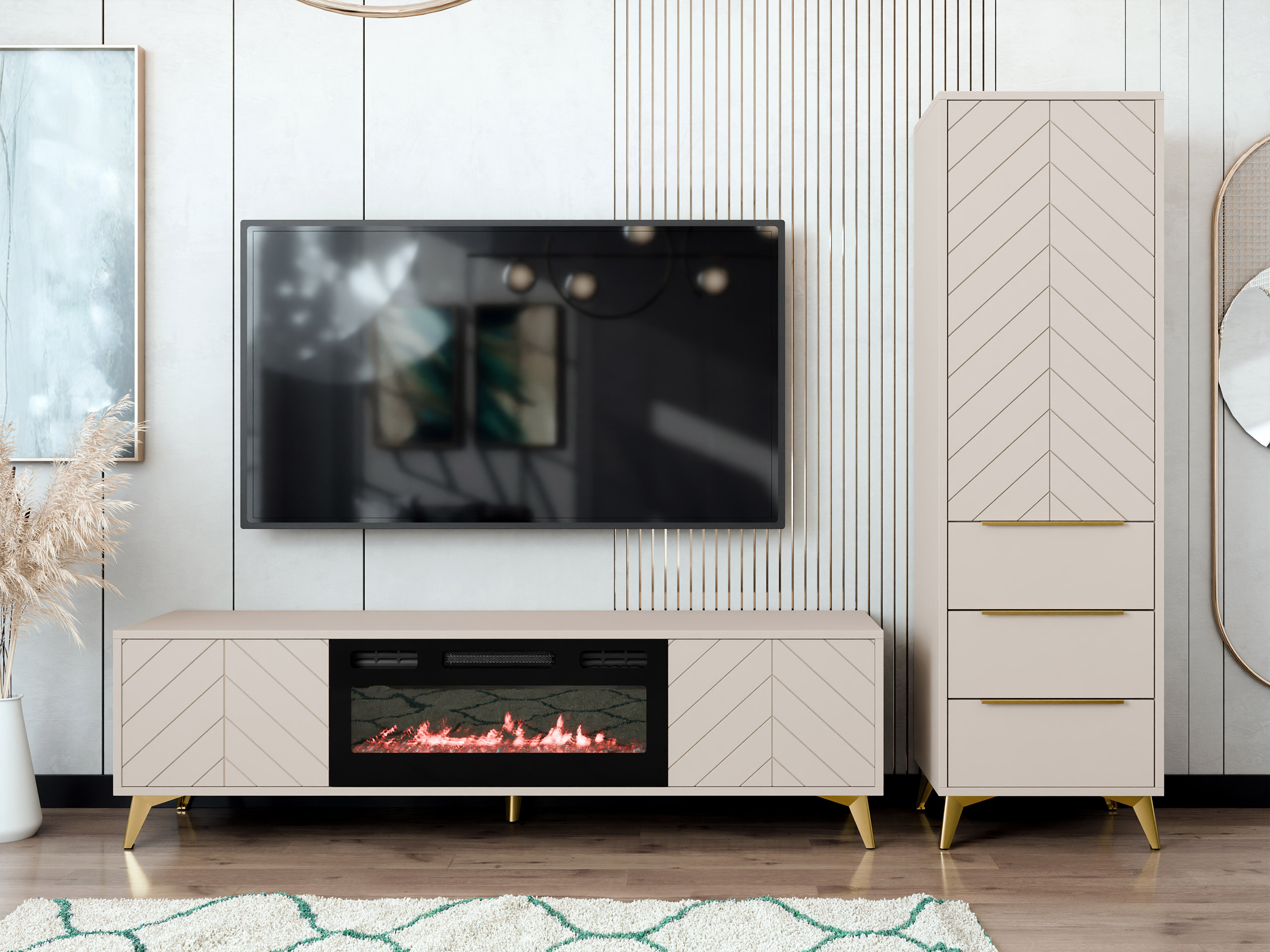 Olohuonesetti Comfivo Camlue 113