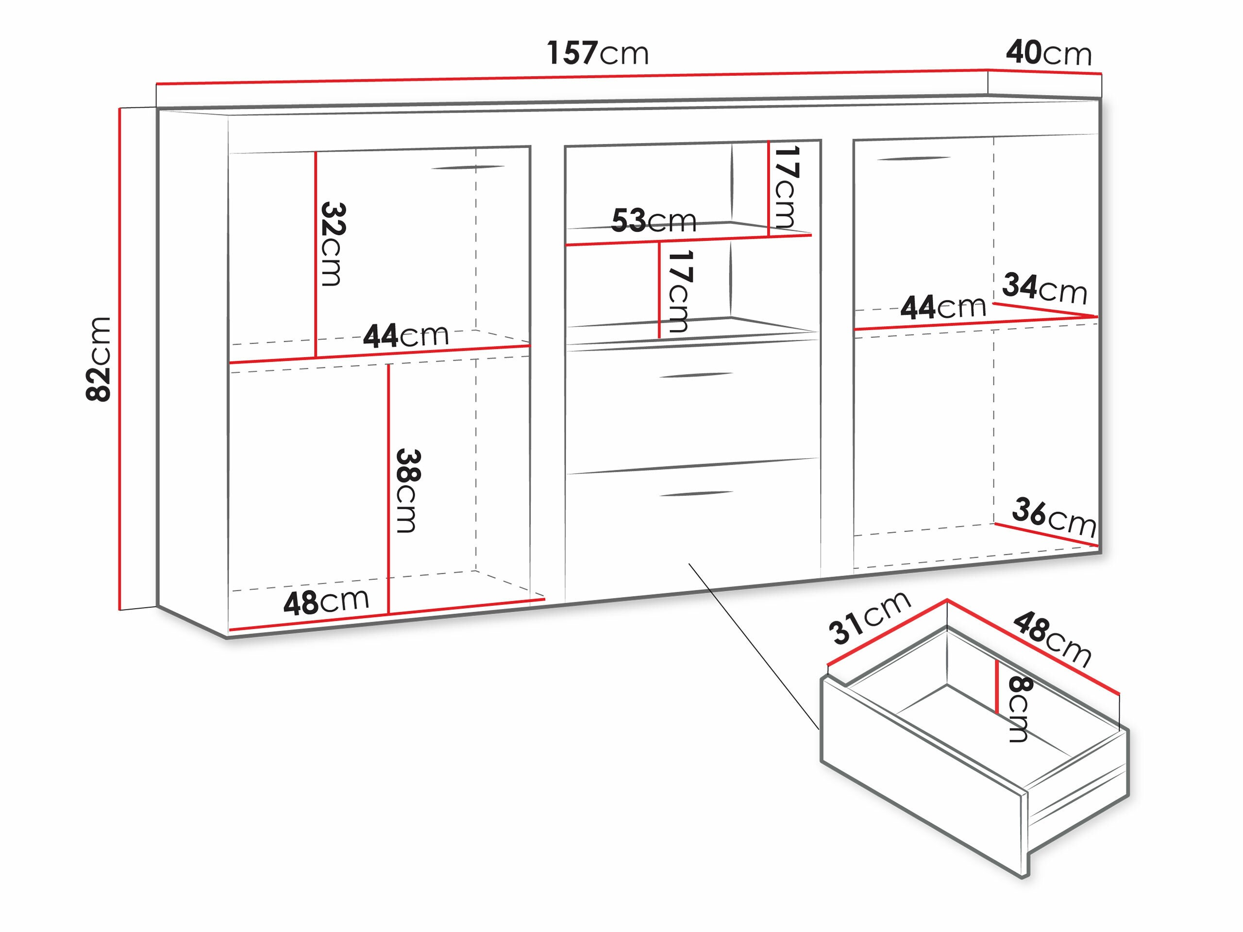 Lipasto Tucson 104 (Sonoma-tammi)