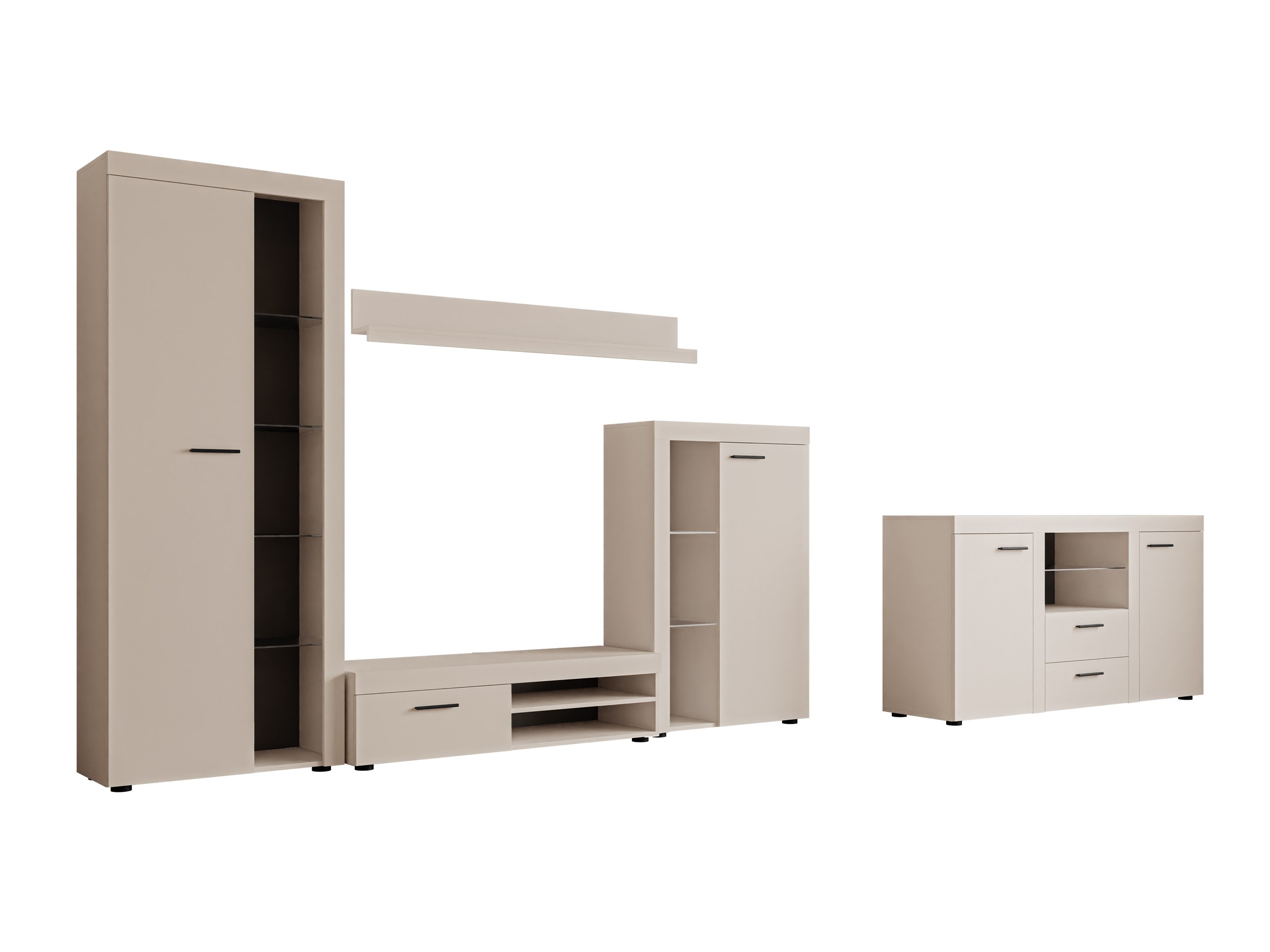 Olohuonesetti Univio I (Beige)