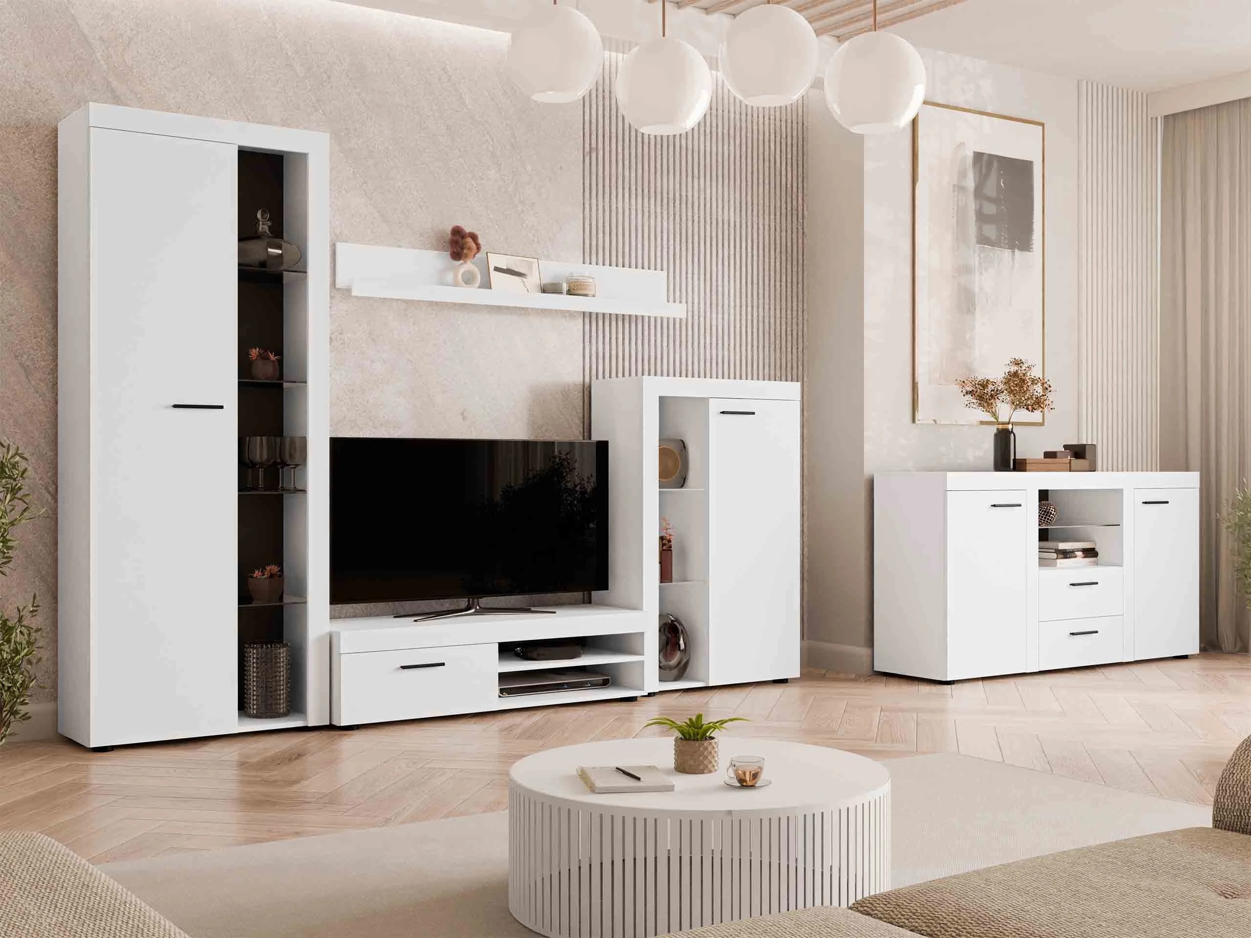 Olohuonesetti Soca (Valkoinen)