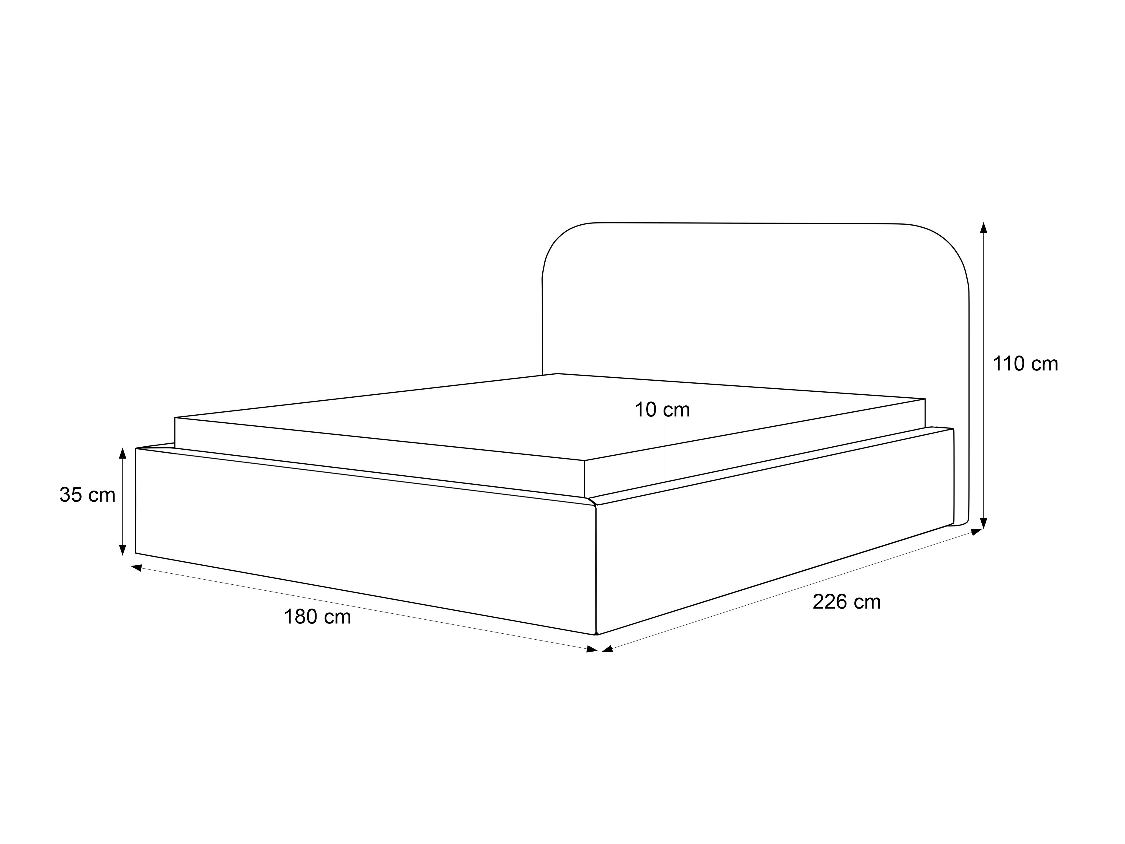Sänky Martinez 126 (Lumi 04)