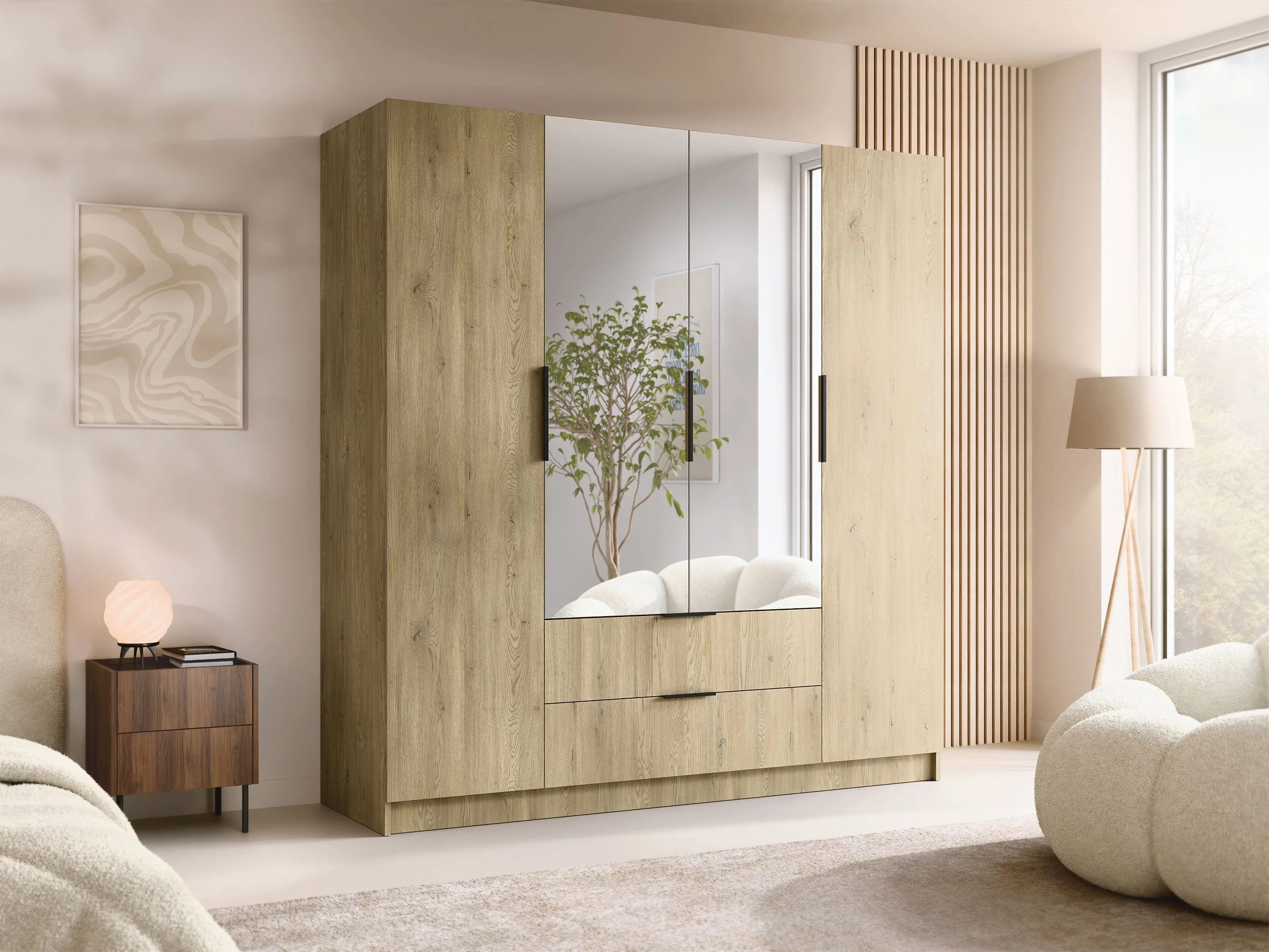 Vaatekaappi Closico Cadron II (Tammi)