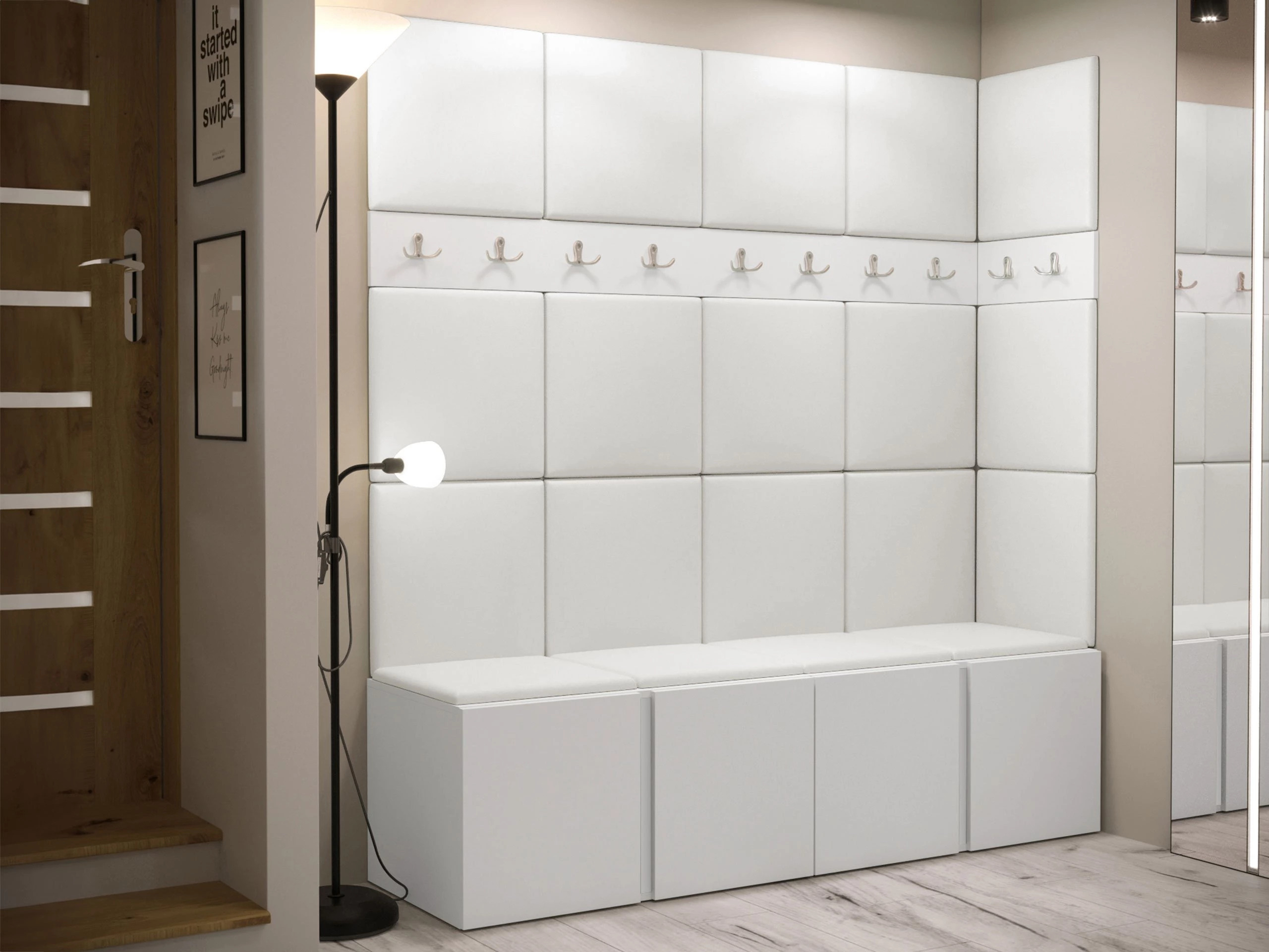 Eteissetti Hartford 265 (Valkoinen)