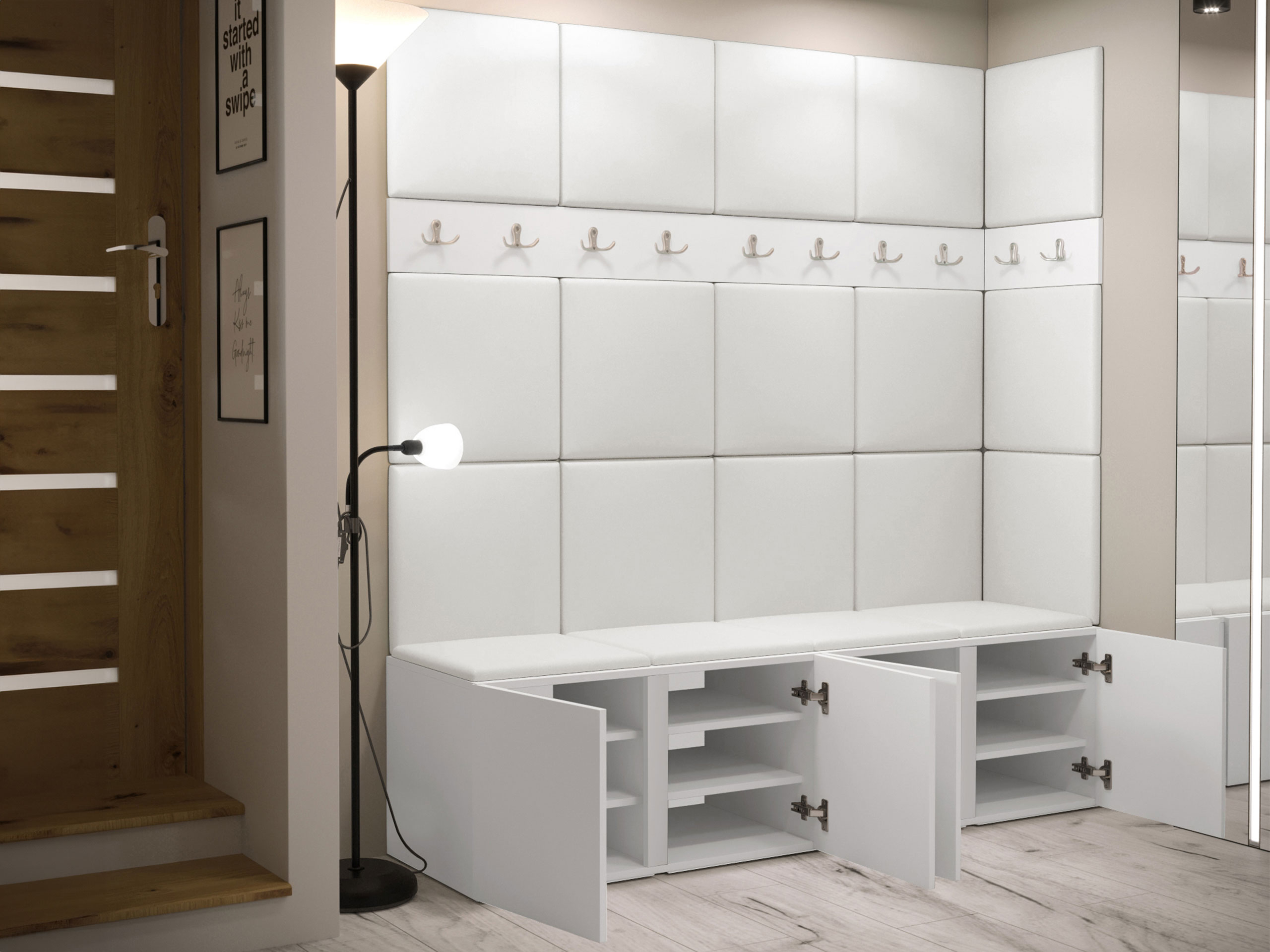 Eteissetti Hartford 265 (Valkoinen)