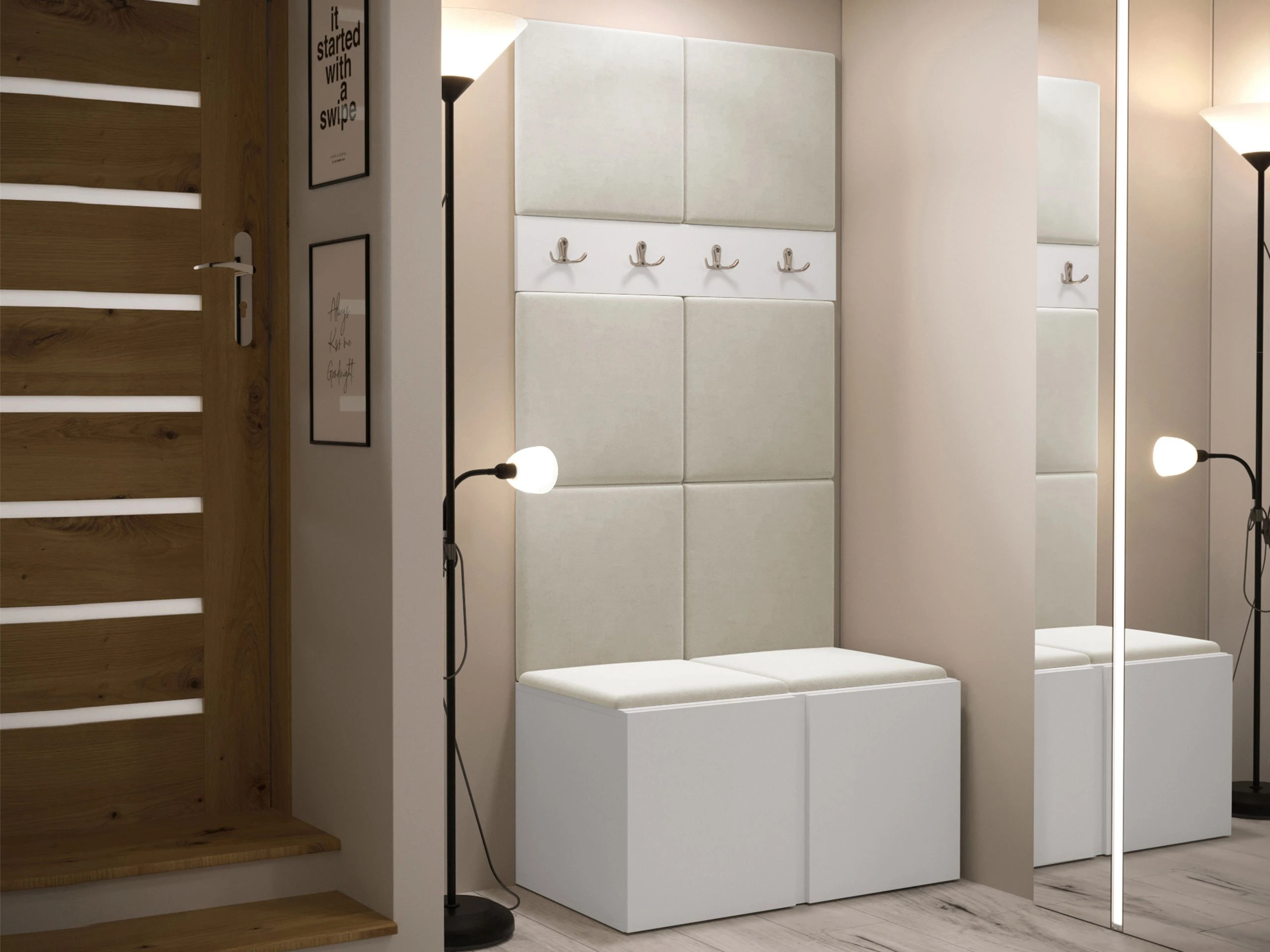 Eteissetti Hartford 267 (Valkoinen)