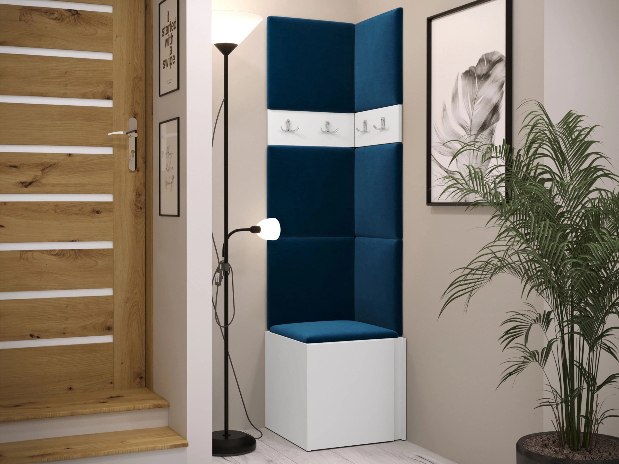 Eteissetti Hartford 347 (Valkoinen)