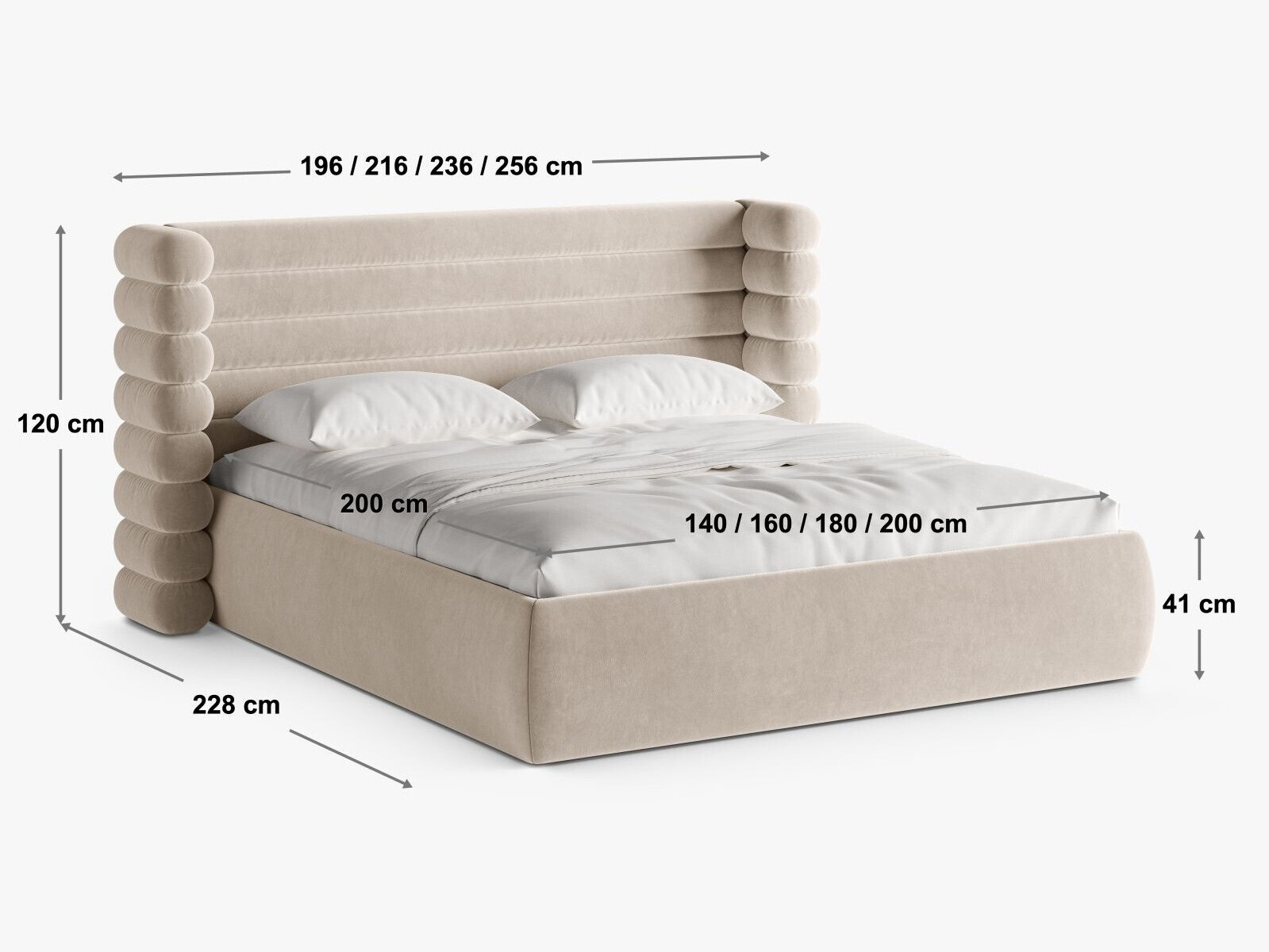 Sänky Beckley 335 (CORAL 15)